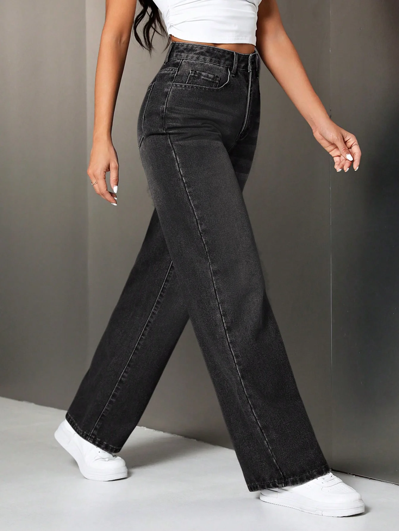 After Dark Straight Fit Jeans - Image 5