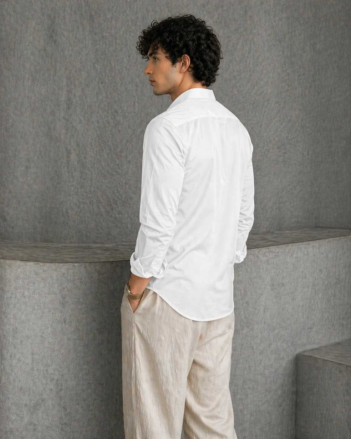 After Hours Satin Shirt - Image 8