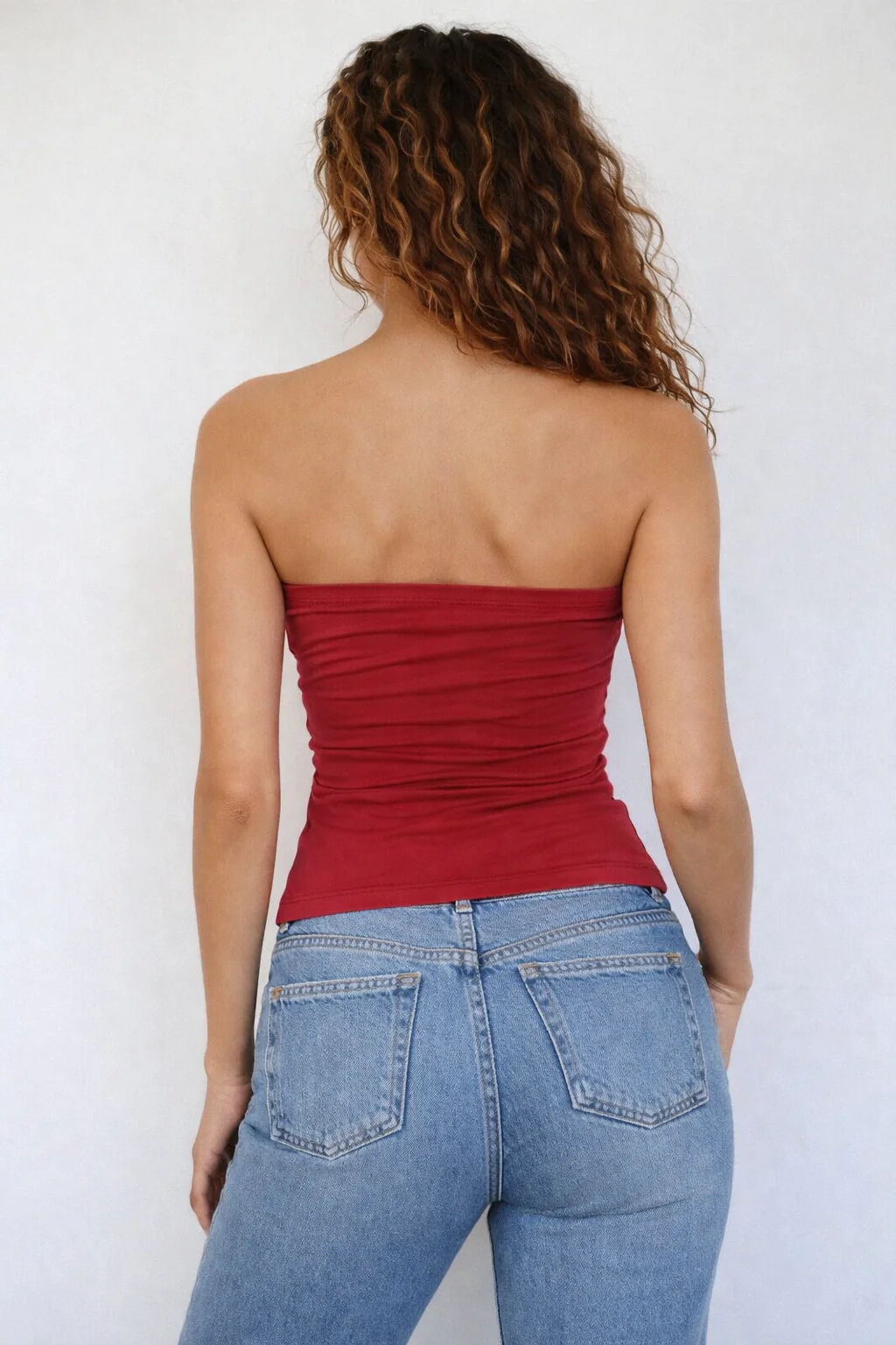 Basic Strapless Tube Top - Image 7