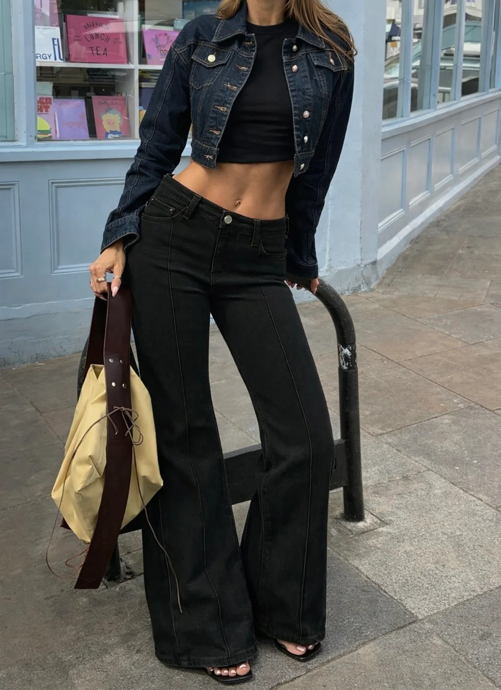 Black Affair Flare Jeans - Image 7