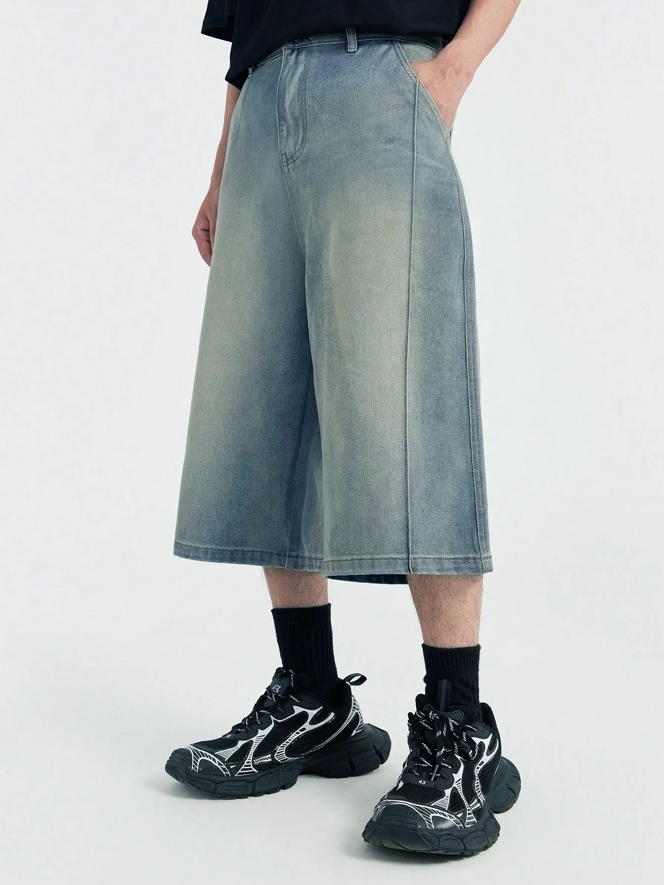 Blue Rust Drift Jorts - Image 2
