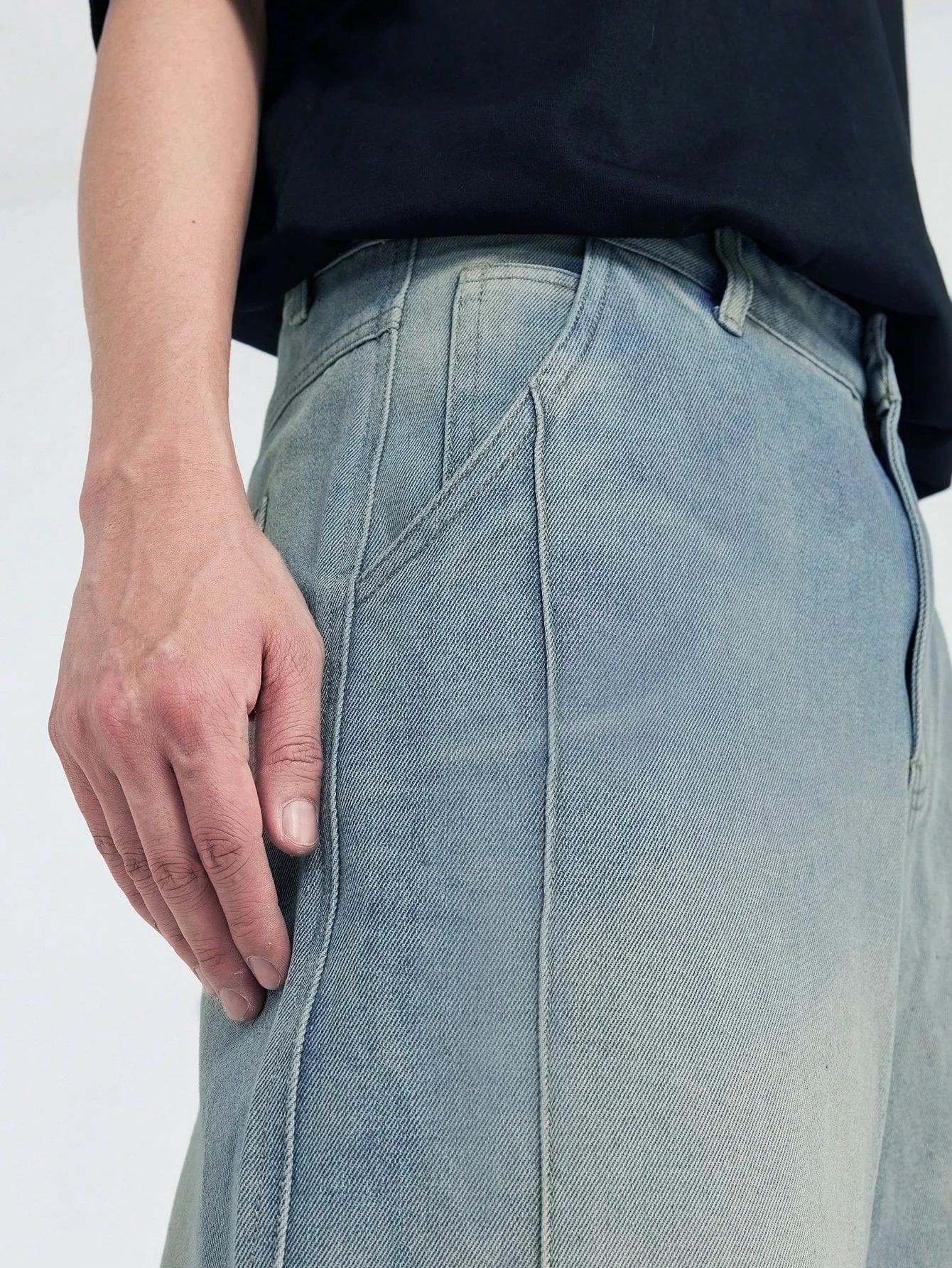 Blue Rust Drift Jorts - Image 5