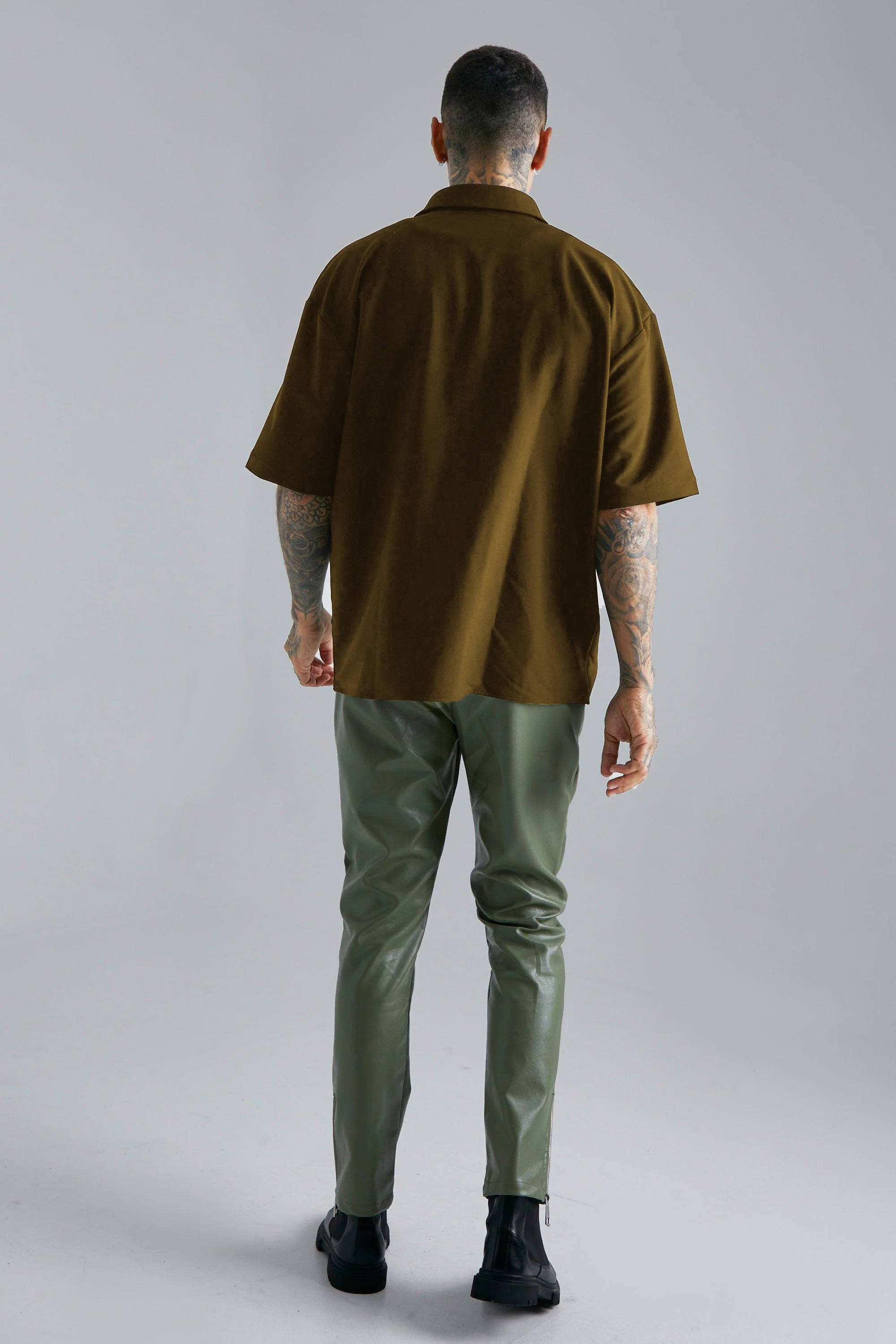 Cargo Oversized Pocket shacket Shirt - Image 11