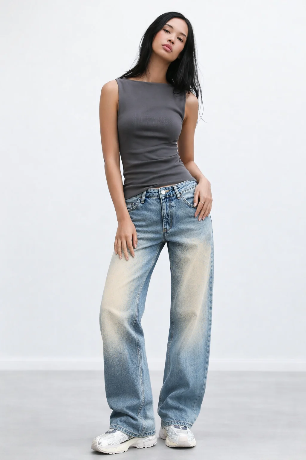 Chill In Blue Straight Fit Jeans - Image 4