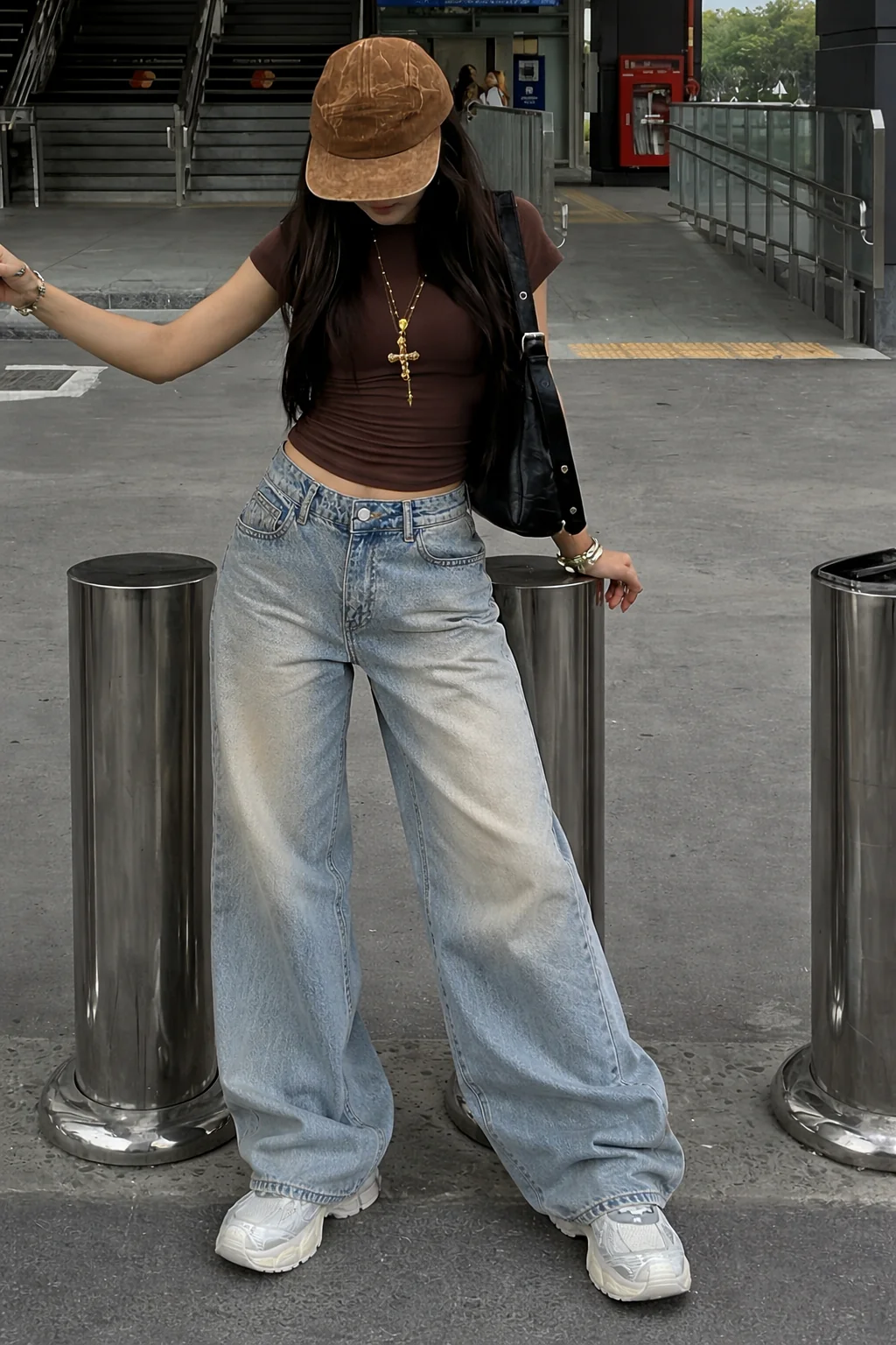 Chill In Blue Straight Fit Jeans - Image 5