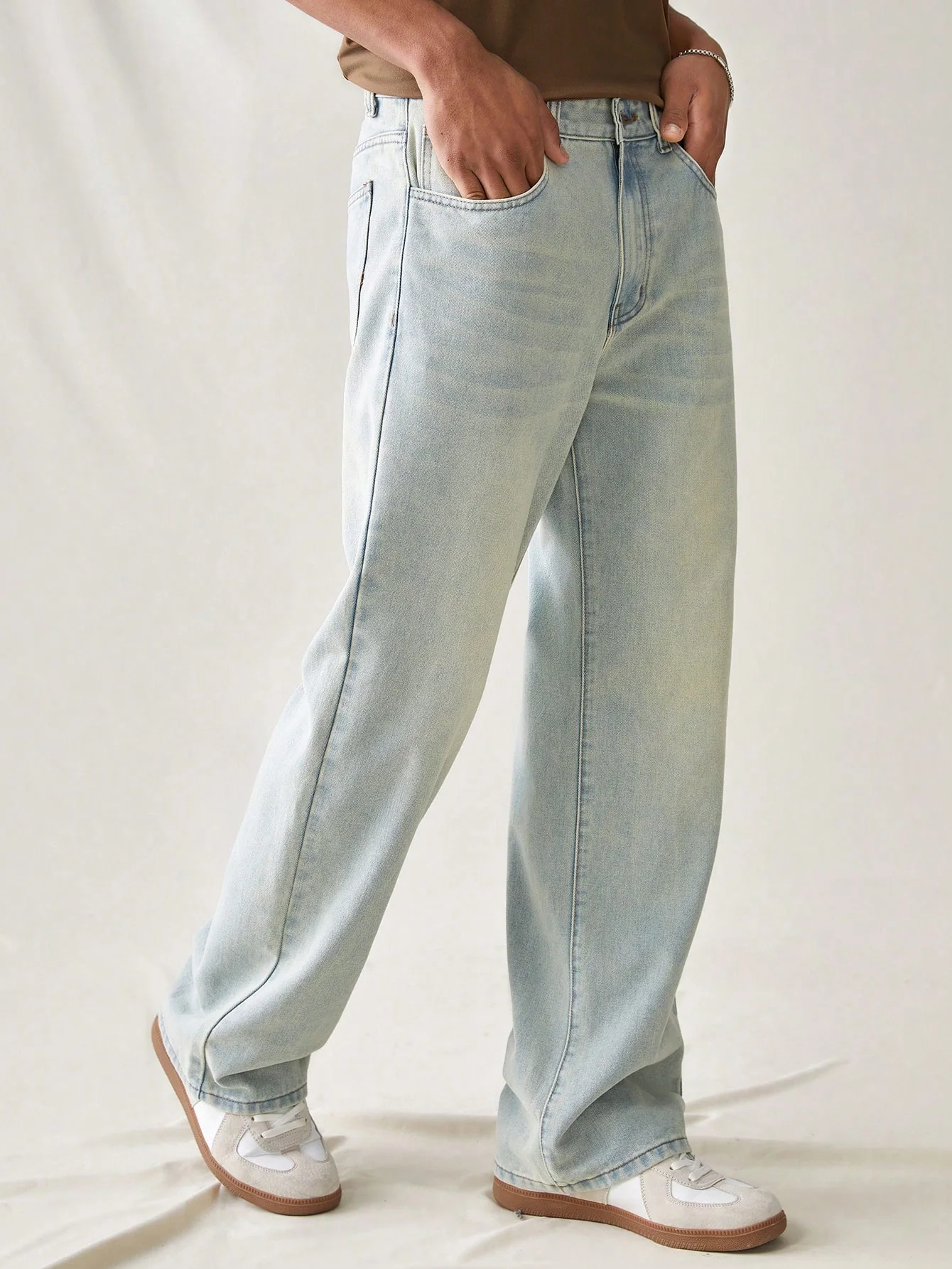 Classic Loose Straight Fit Jeans - Image 3