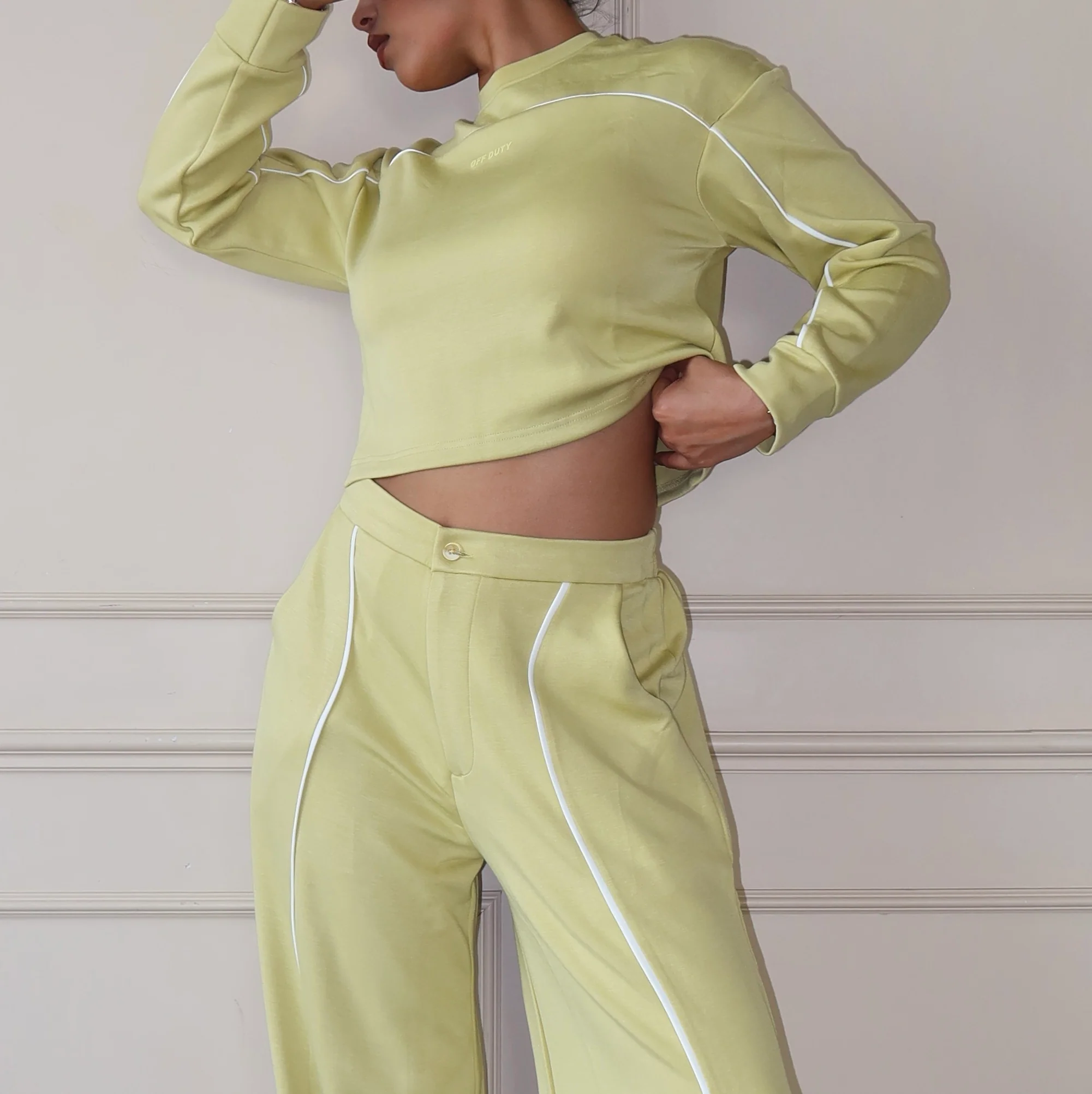 Cloud Contrast Full Sleeve Top - Image 18