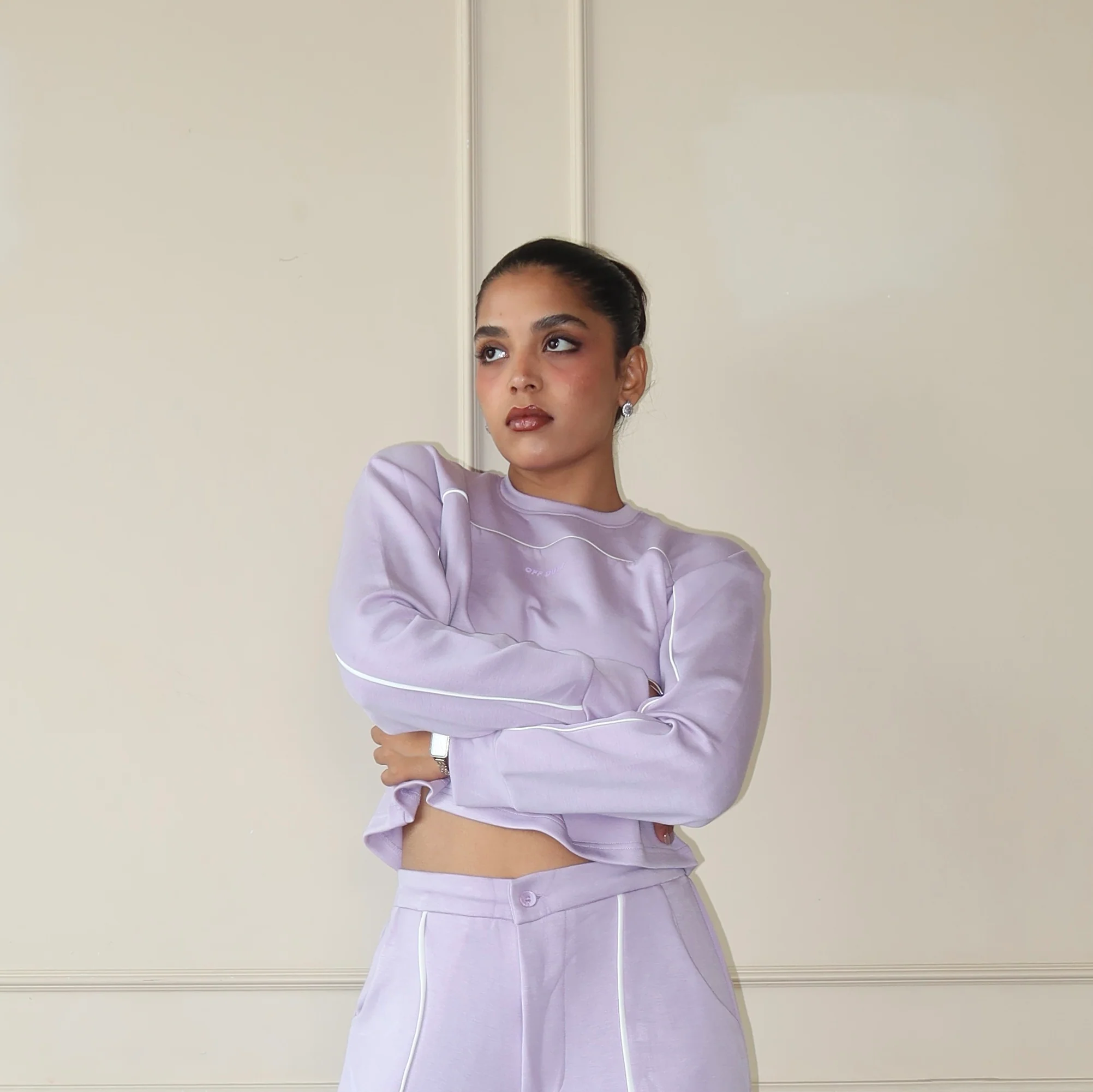 Cloud Contrast Full Sleeve Top - Image 21