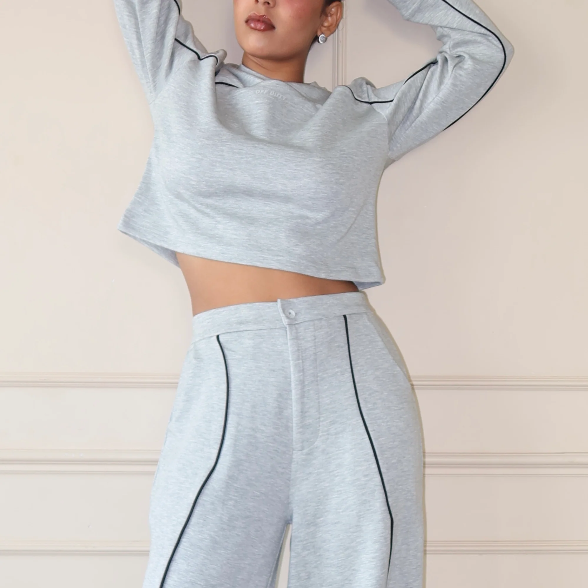 Cloud Contrast Full Sleeve Top - Image 33