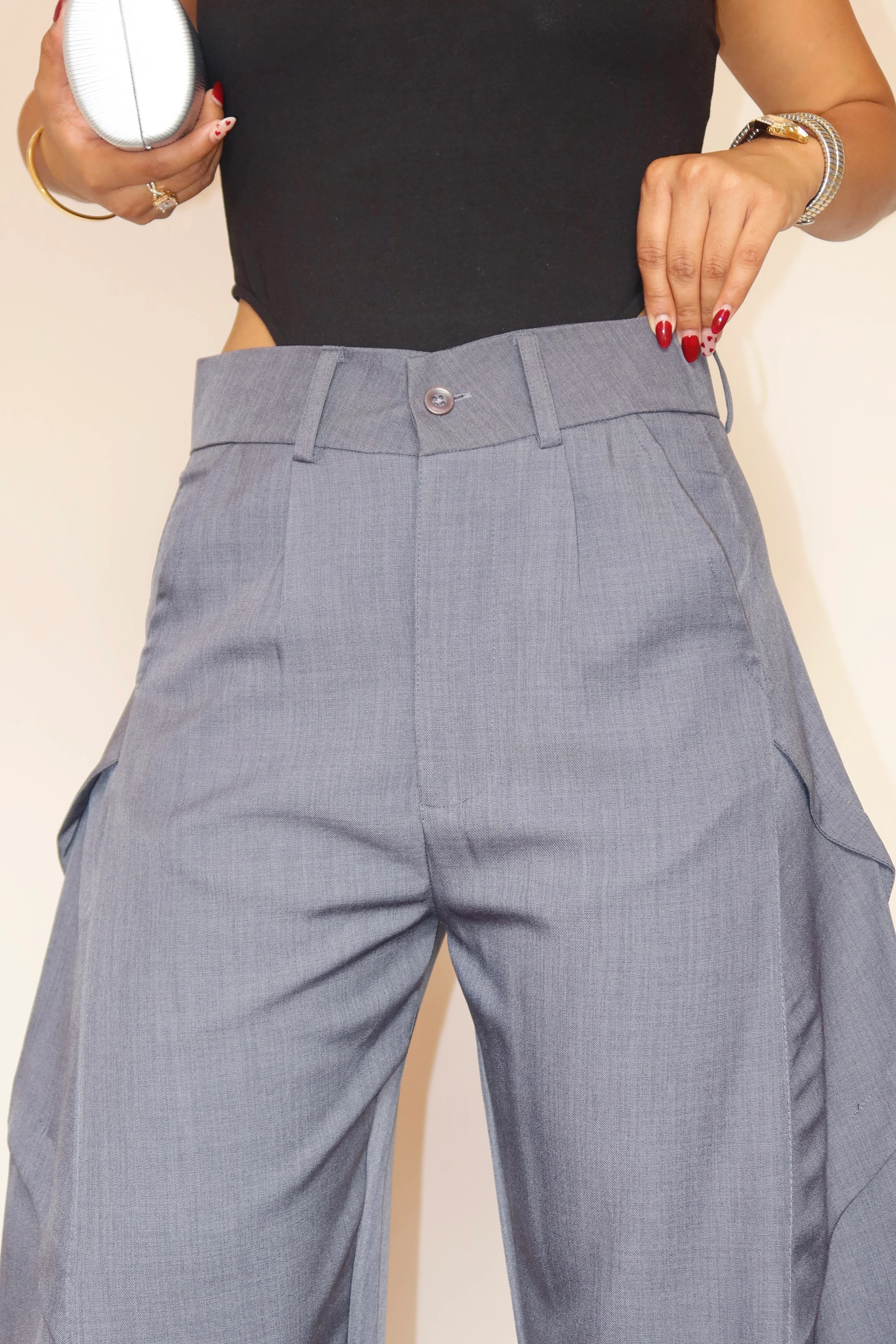 Contour Fold Over Pant - Image 5