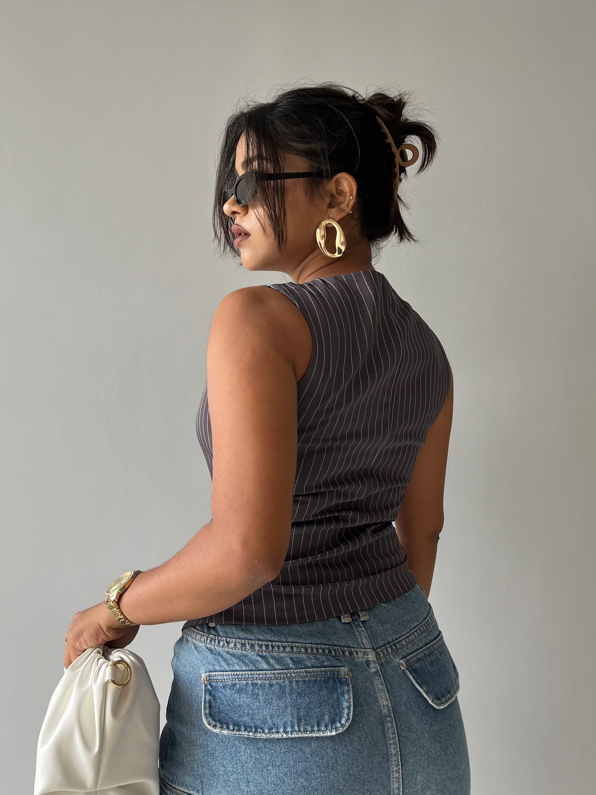 Contoured Stripe Vest - Image 9