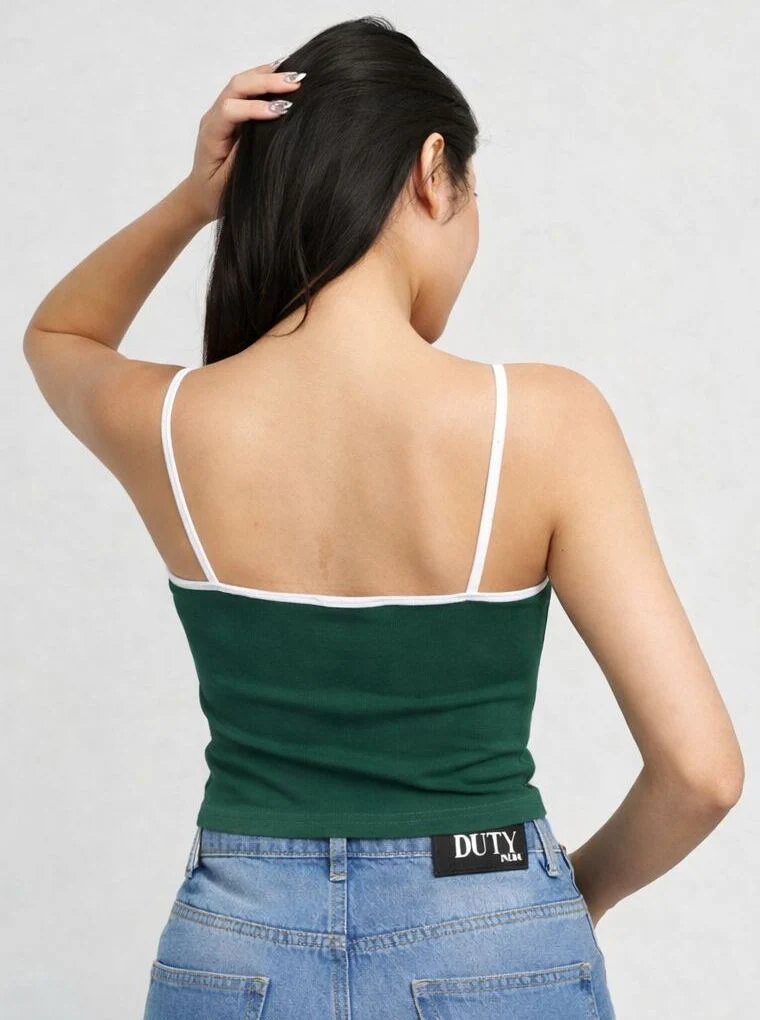 Contrast Bound Cami Top - Image 5