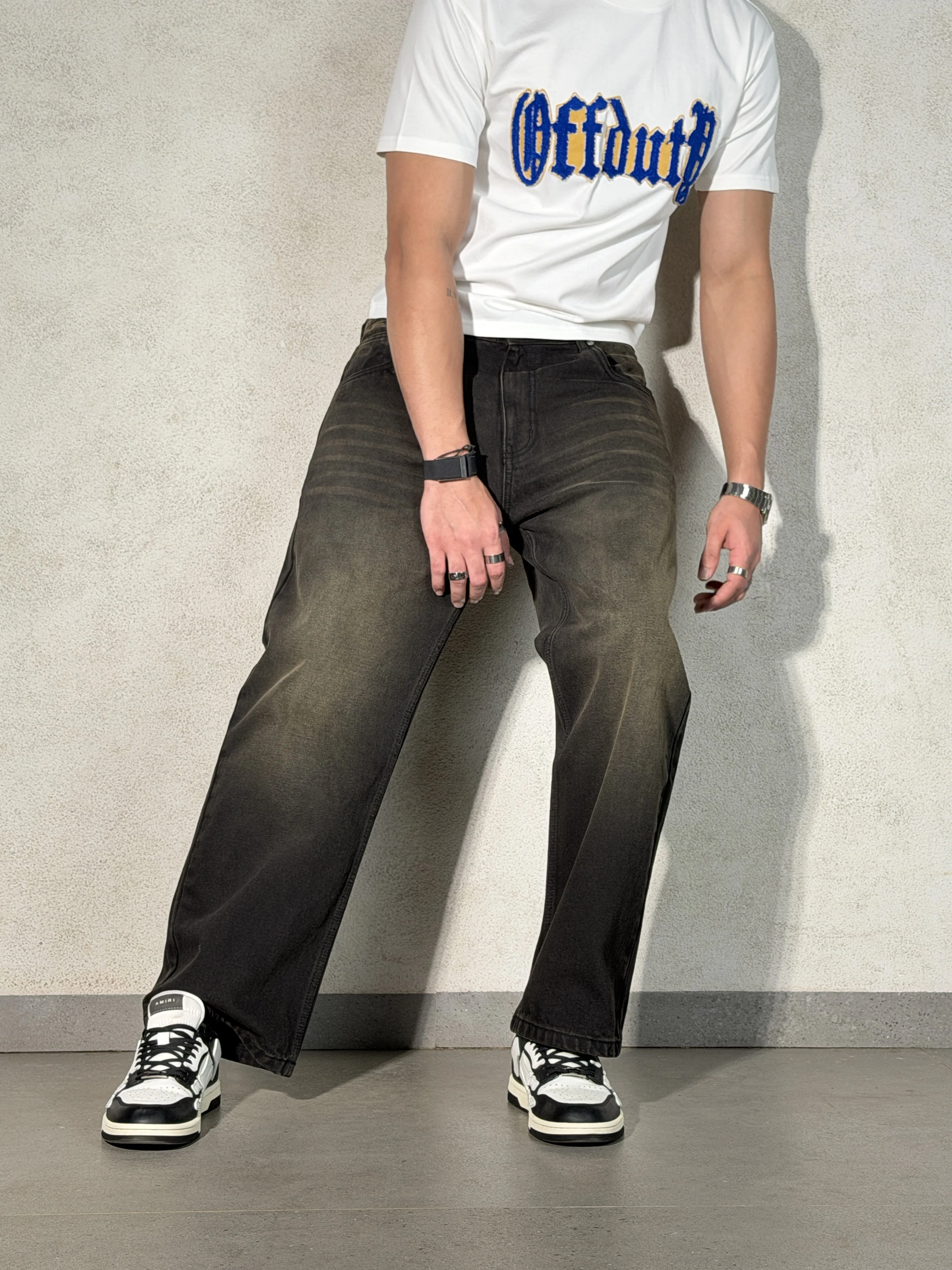Copper Echo Baggy Fit Jeans - Image 5
