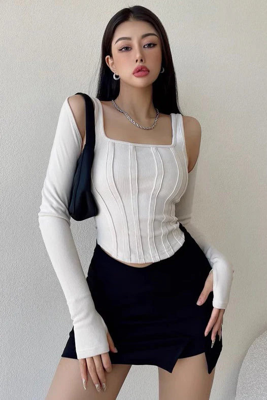 Corset with Shrug Fitted Top - Image 5