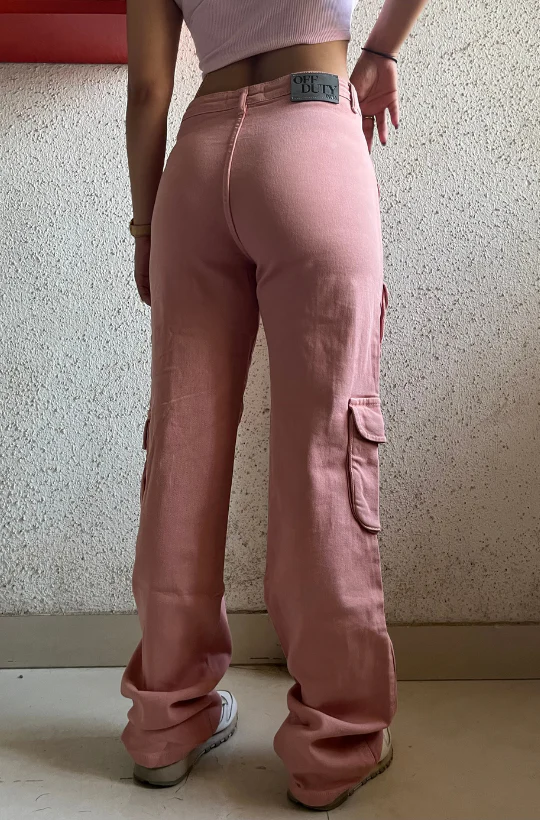 Crazy Multi Pockets Baggy Cargo Jeans - Image 7