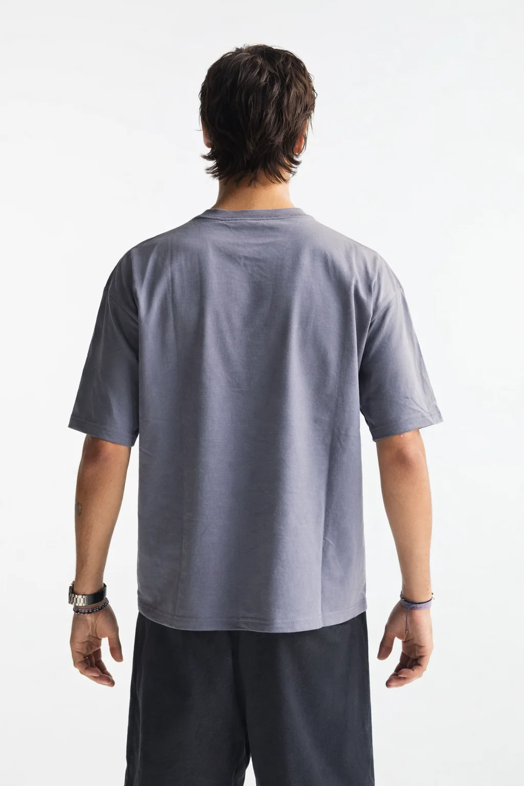 Curved Terry Patch Graphic Tee - Image 3