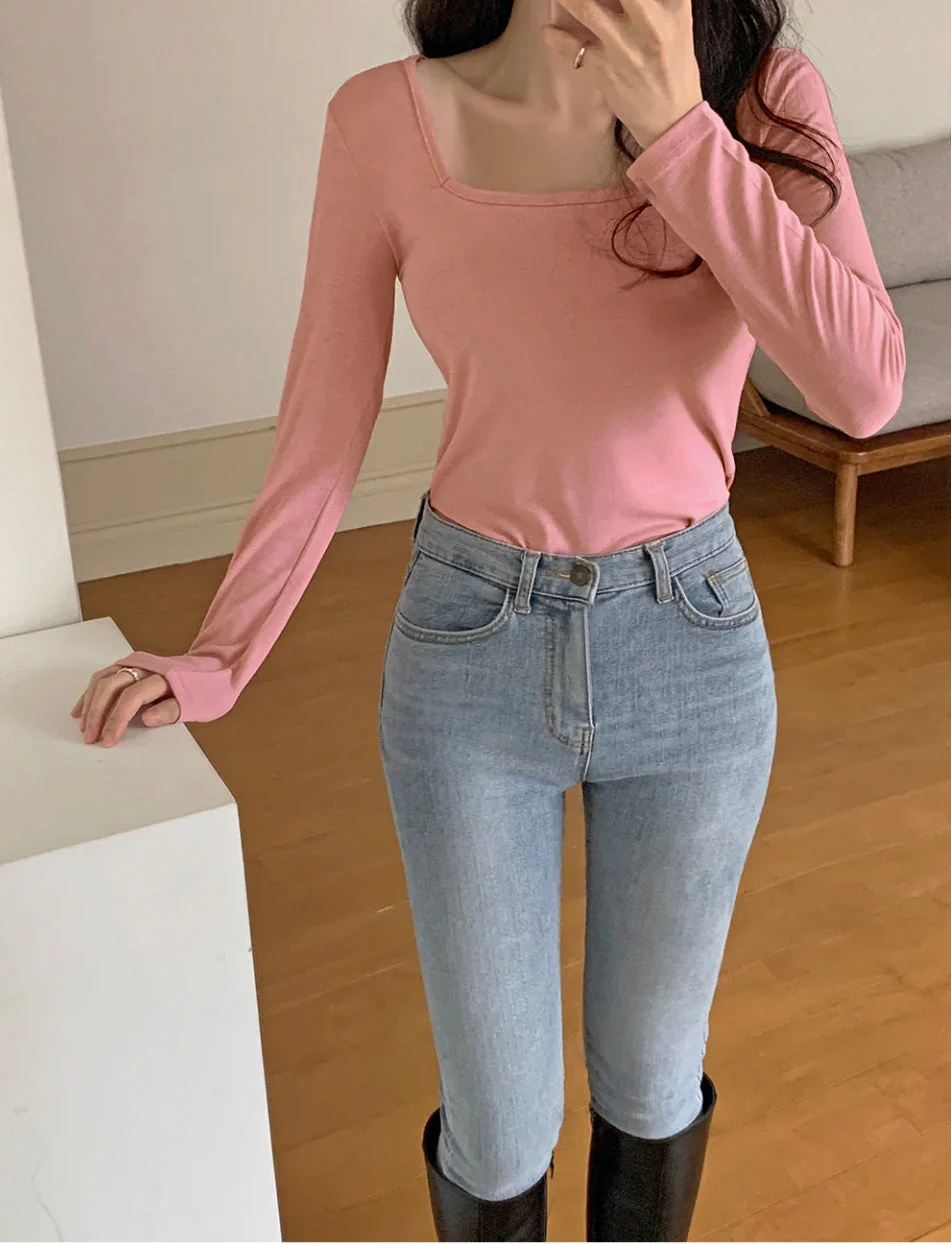 Daily Passion Square Neck Sleeve Top - Image 4