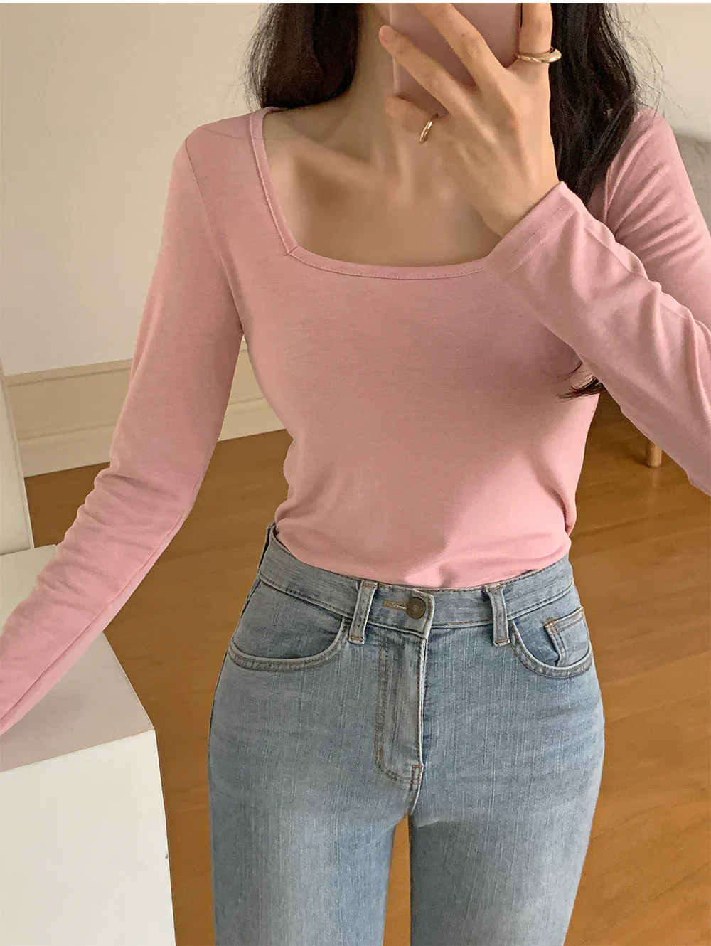 Daily Passion Square Neck Sleeve Top - Image 5