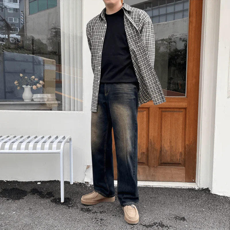 Darkwave Raw Straight Leg Jeans - Image 4