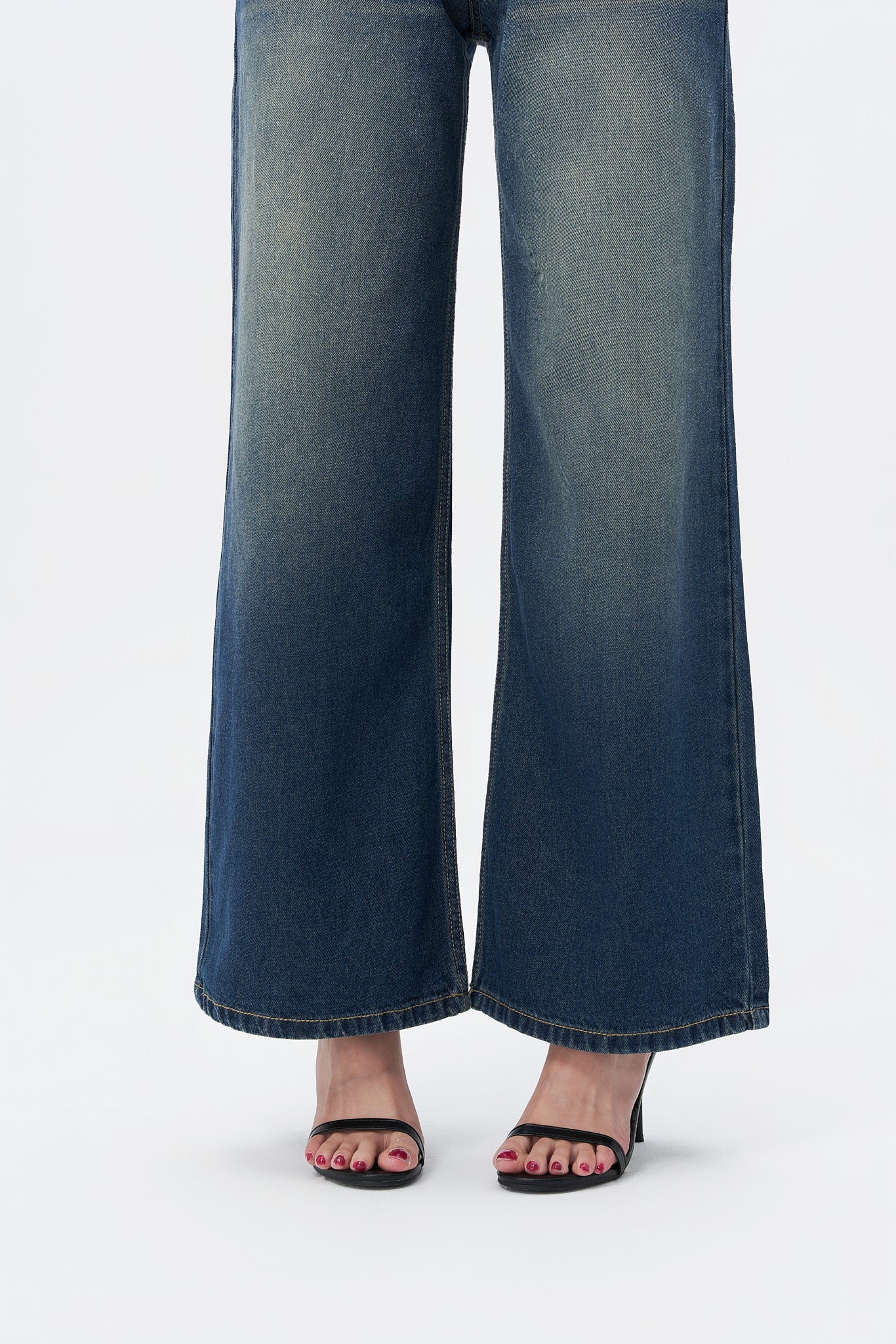 Denim X Boxer Baggy Wide Leg Jeans - Image 4