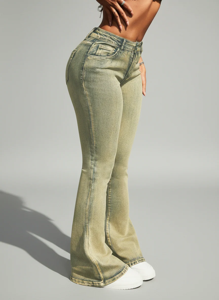 Desert Bloom Bootcut Jeans - Image 5