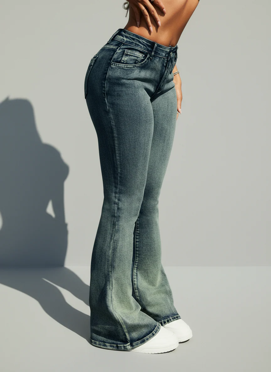 Desert Bloom Bootcut Jeans - Image 8