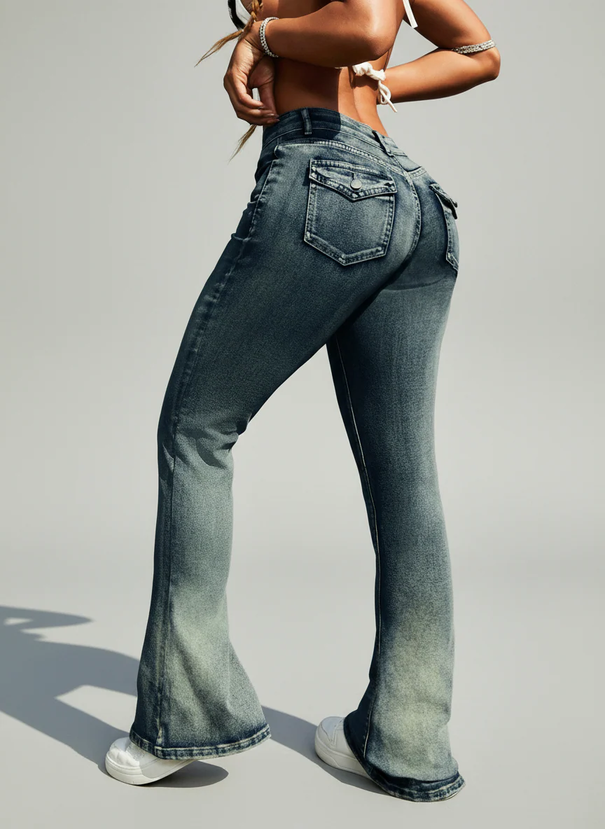 Desert Bloom Bootcut Jeans - Image 9