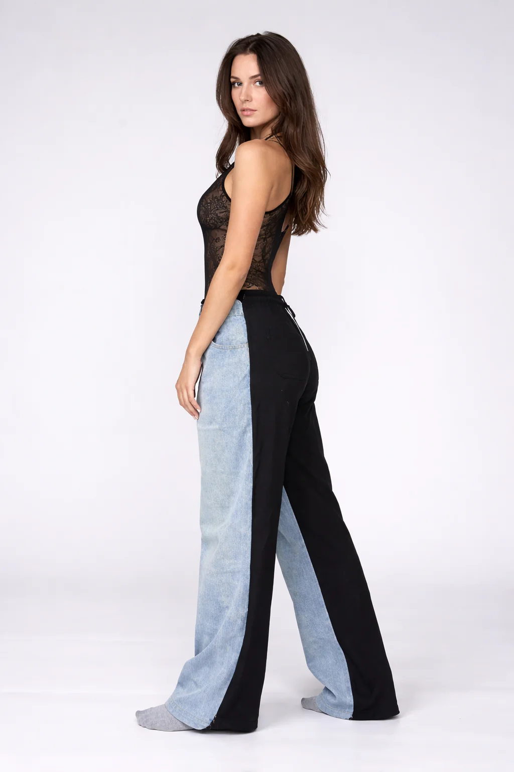 So Loose Boxer Denim Joggers - Image 4