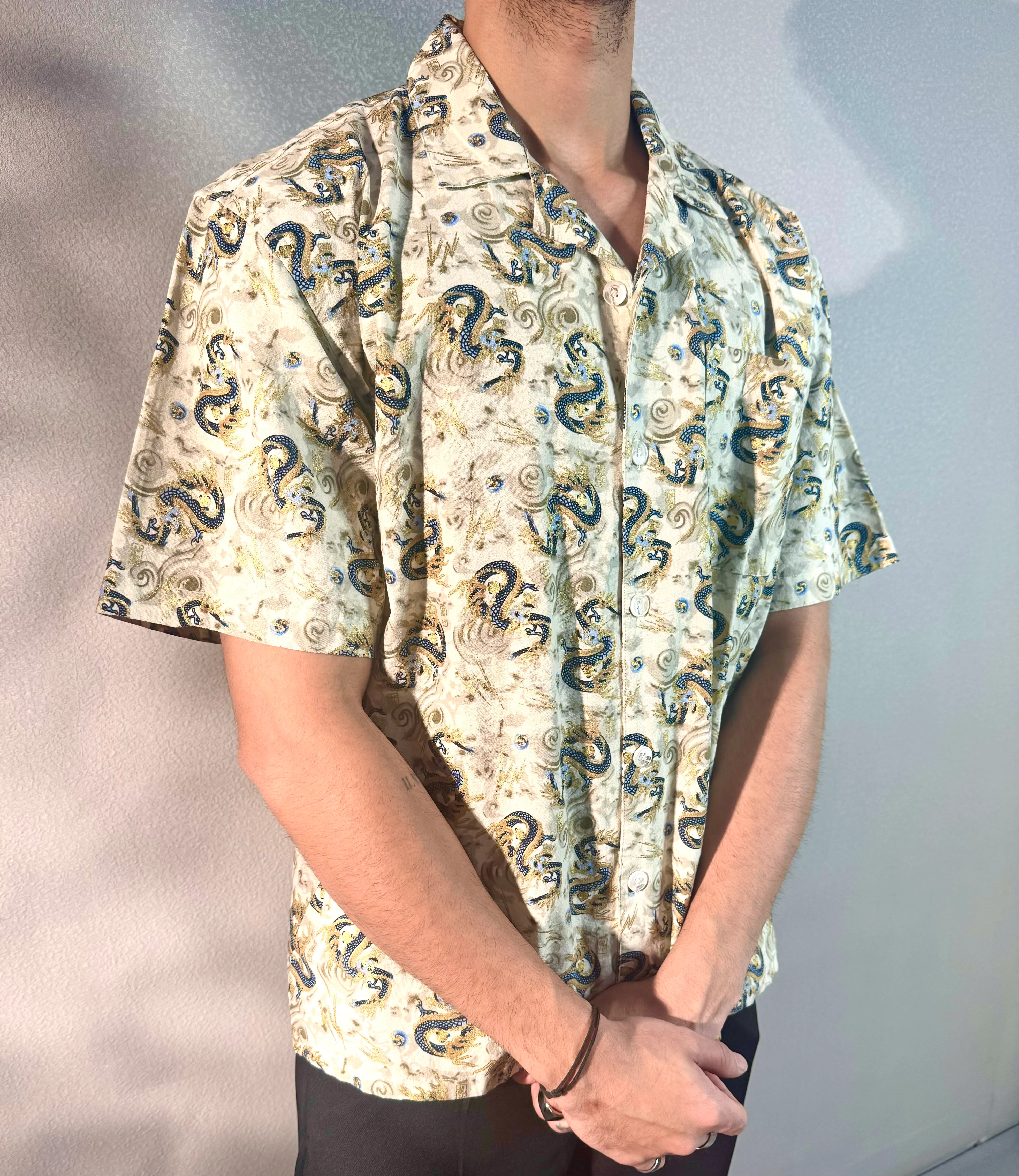 Dragon Evil Eye Structured Shirt - Image 10