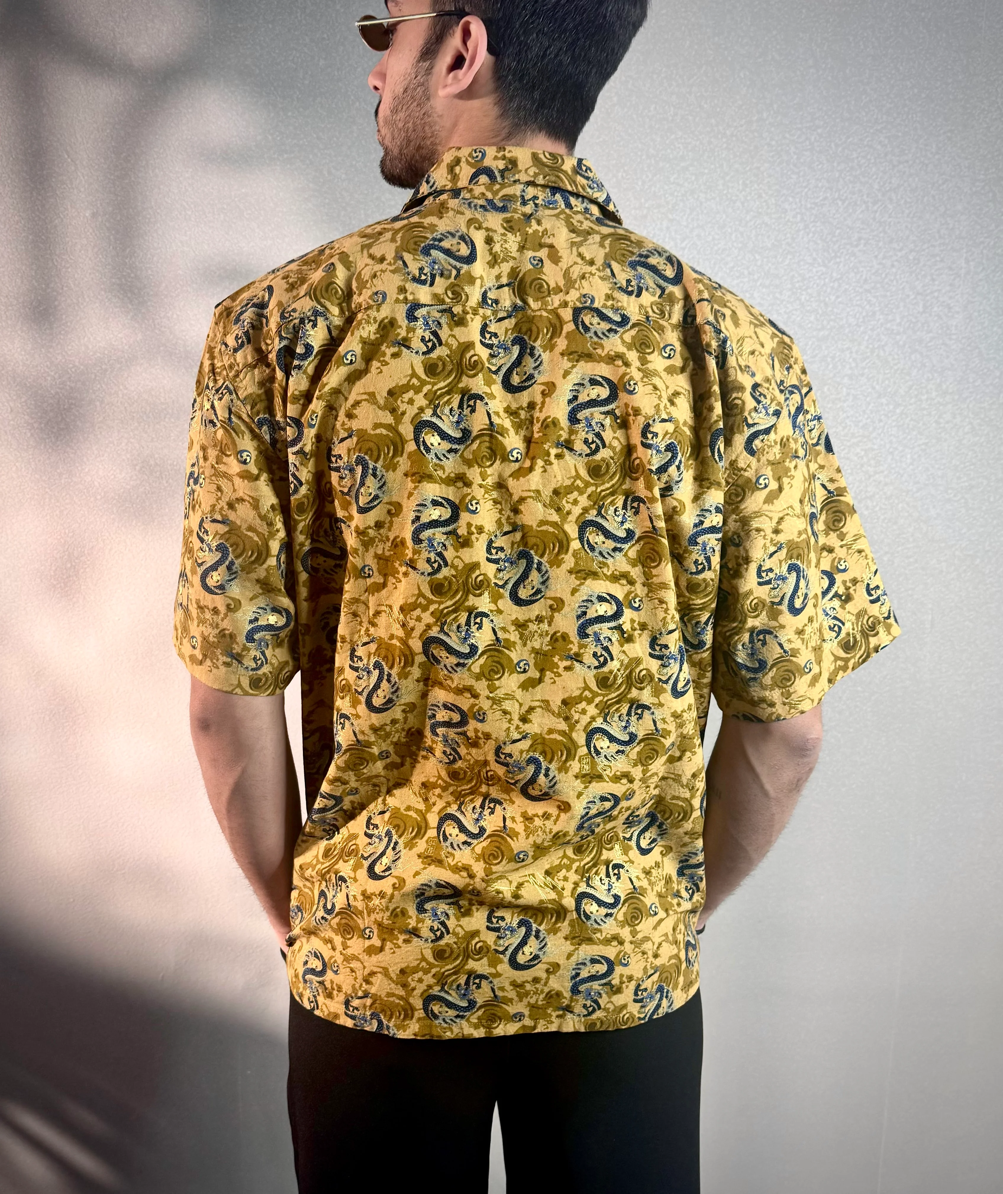 Dragon Evil Eye Structured Shirt - Image 5