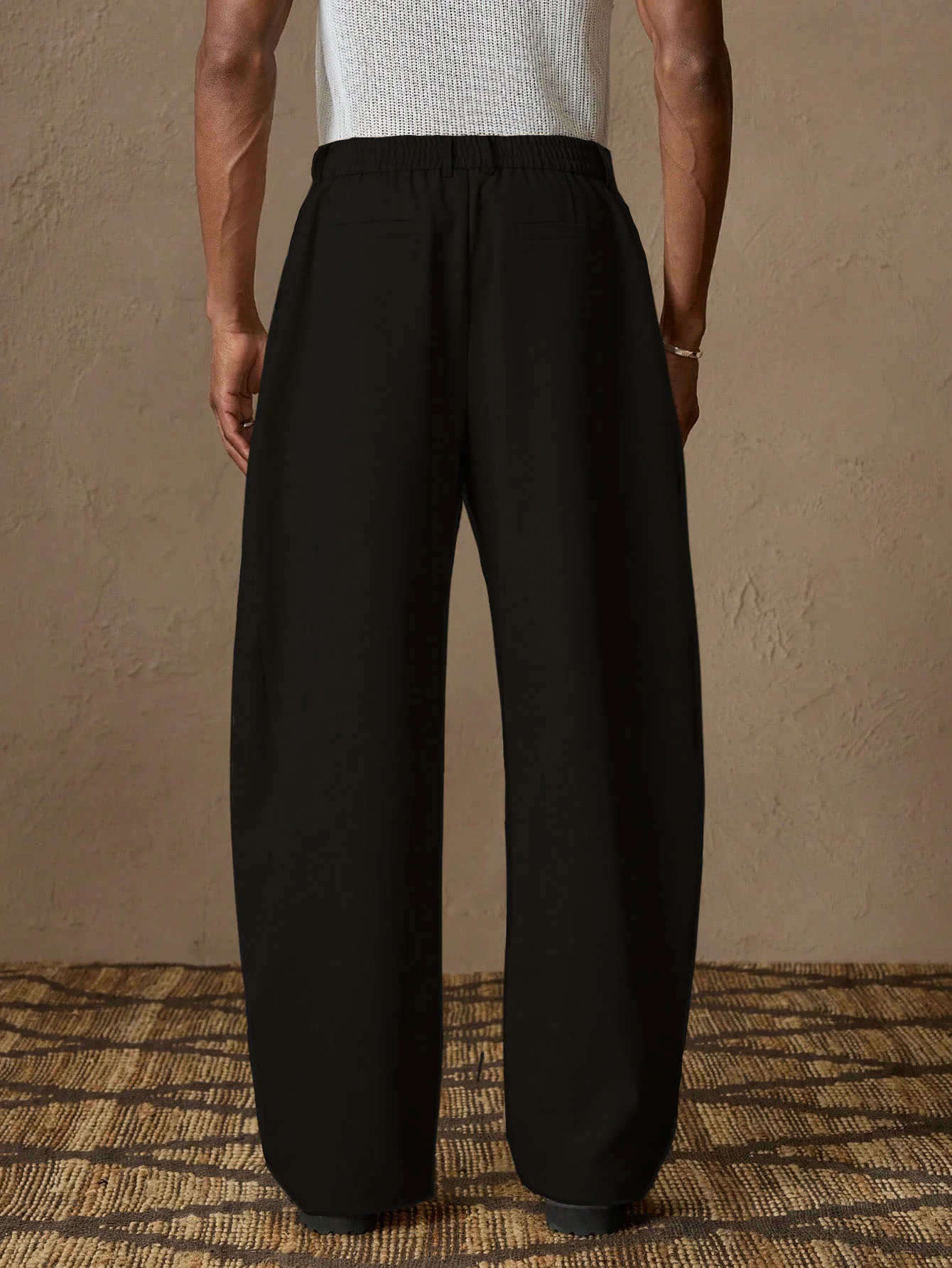Draped Game Pleated Trouser - Image 5