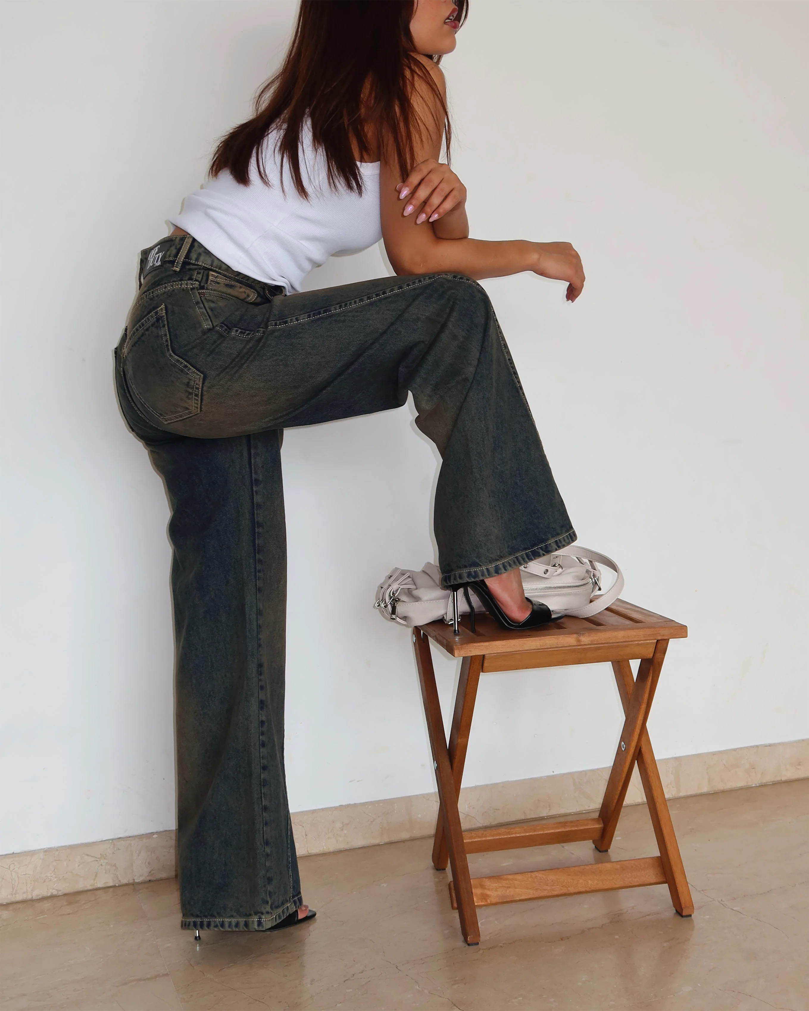 Dune Flow Wide Leg Jeans - Image 2