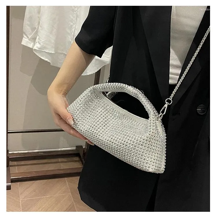 Evening Blinged Out Hand Bag - Image 3
