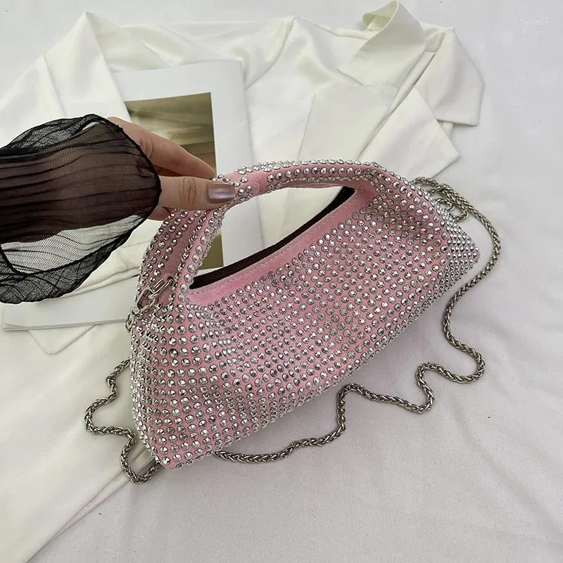 Evening Blinged Out Hand Bag - Image 7
