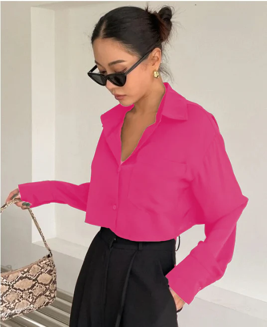 Everyday Crop Shirt - Image 6