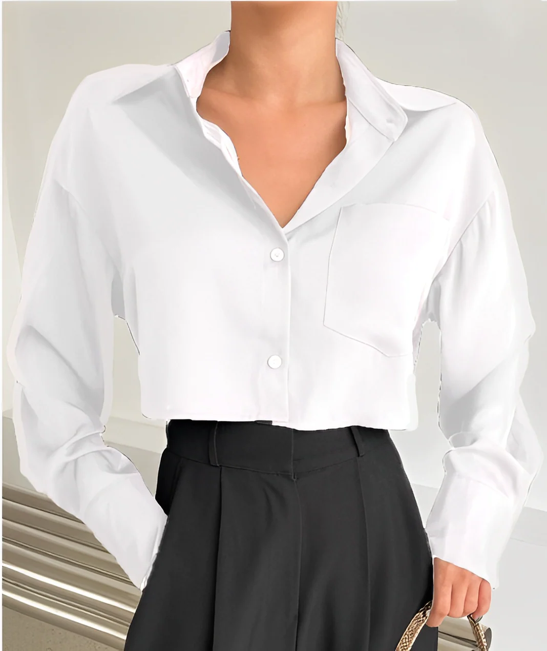 Everyday Crop Shirt - Image 8