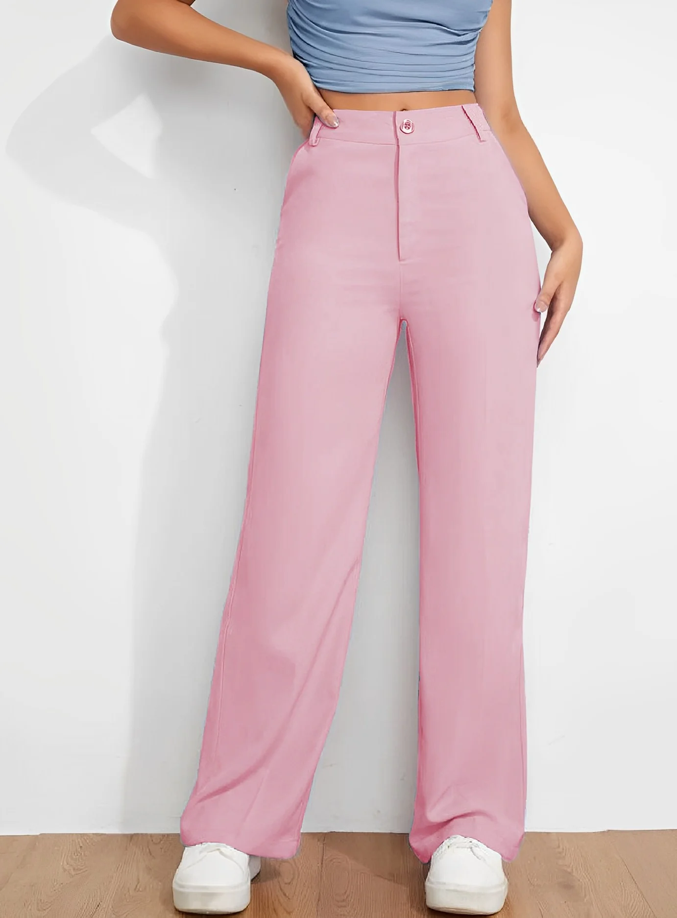 Everyday Straight leg High Waist Pants - Image 11