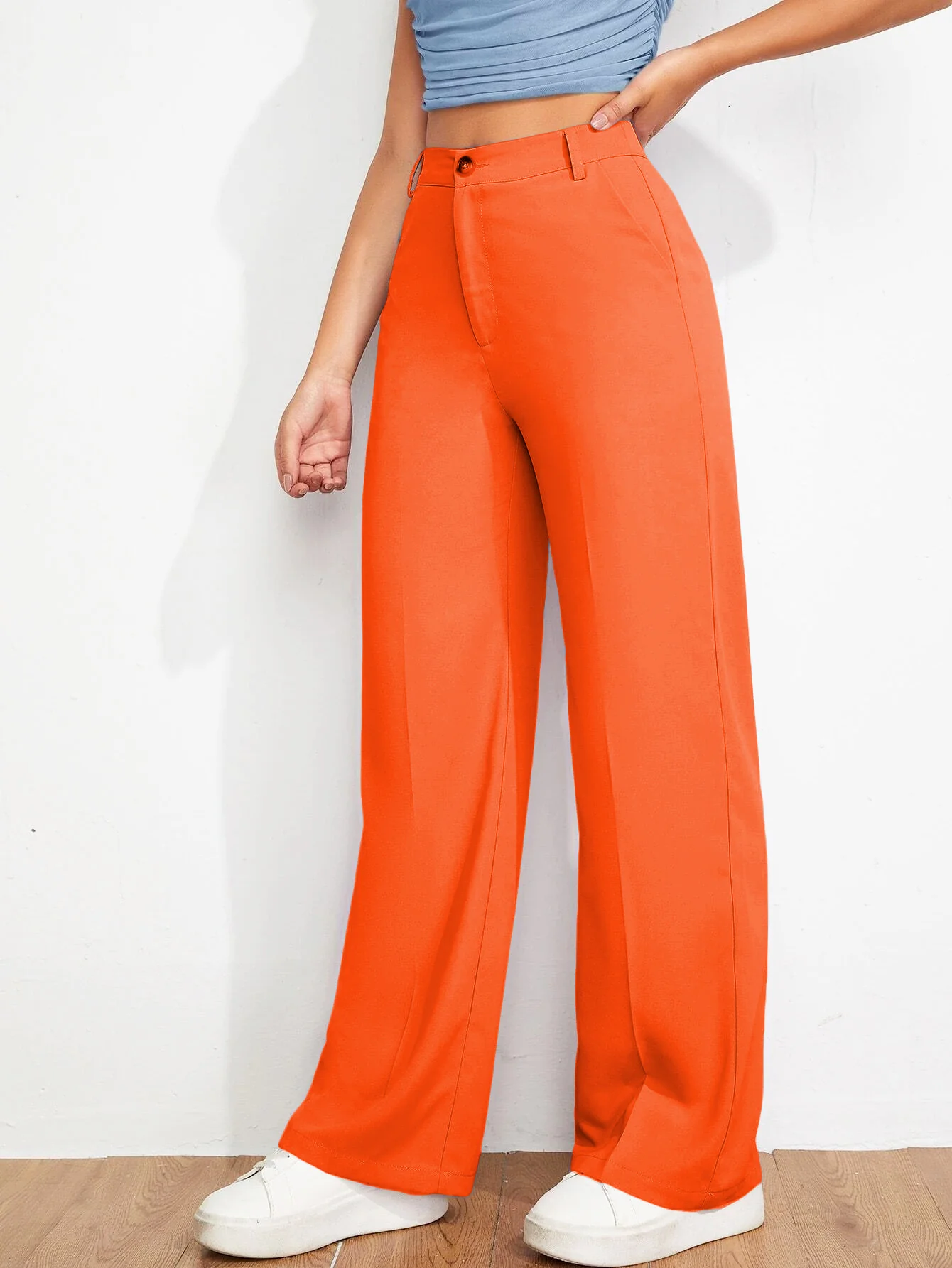 Everyday Straight leg High Waist Pants - Image 12