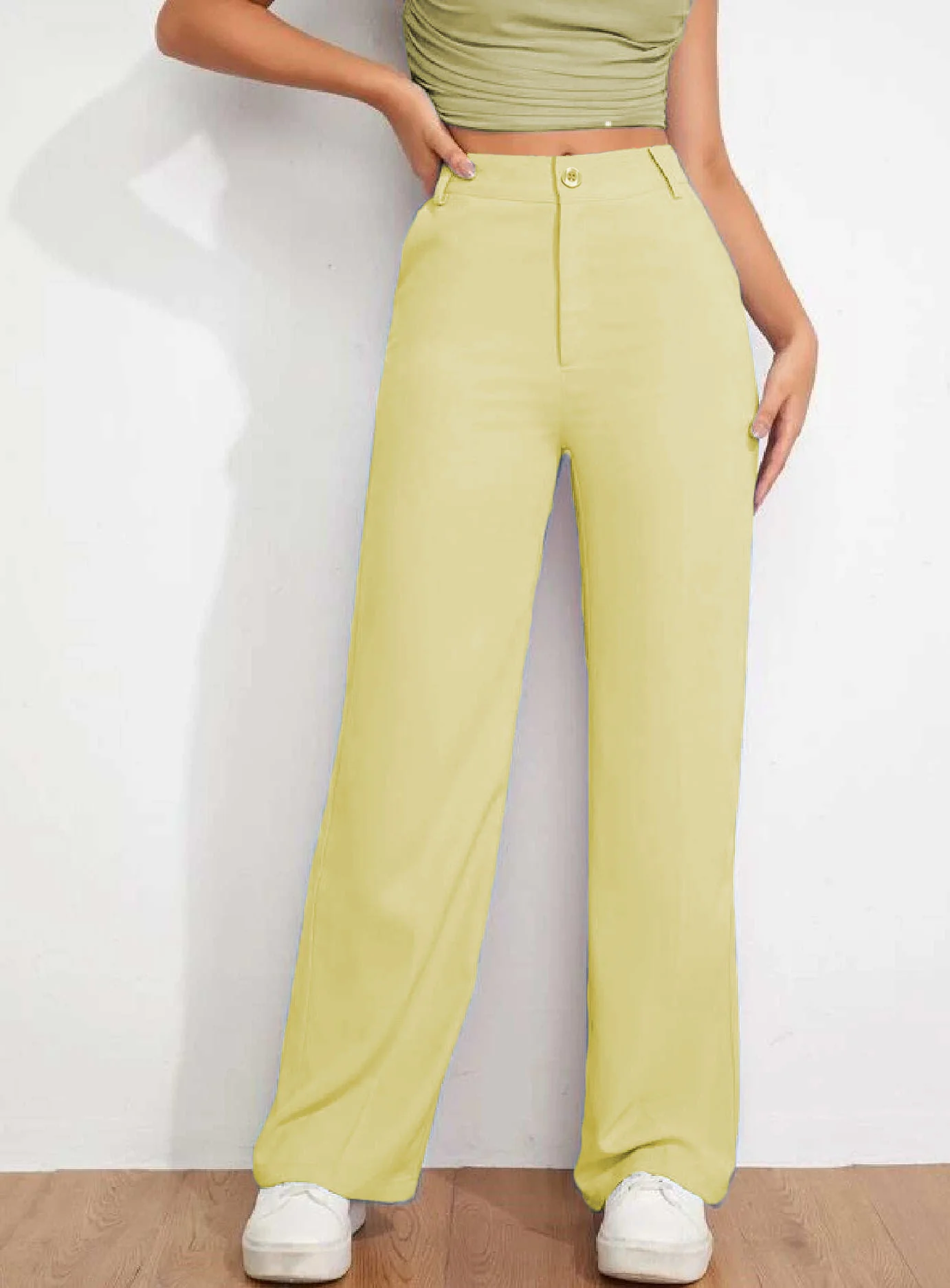 Everyday Straight leg High Waist Pants - Image 14