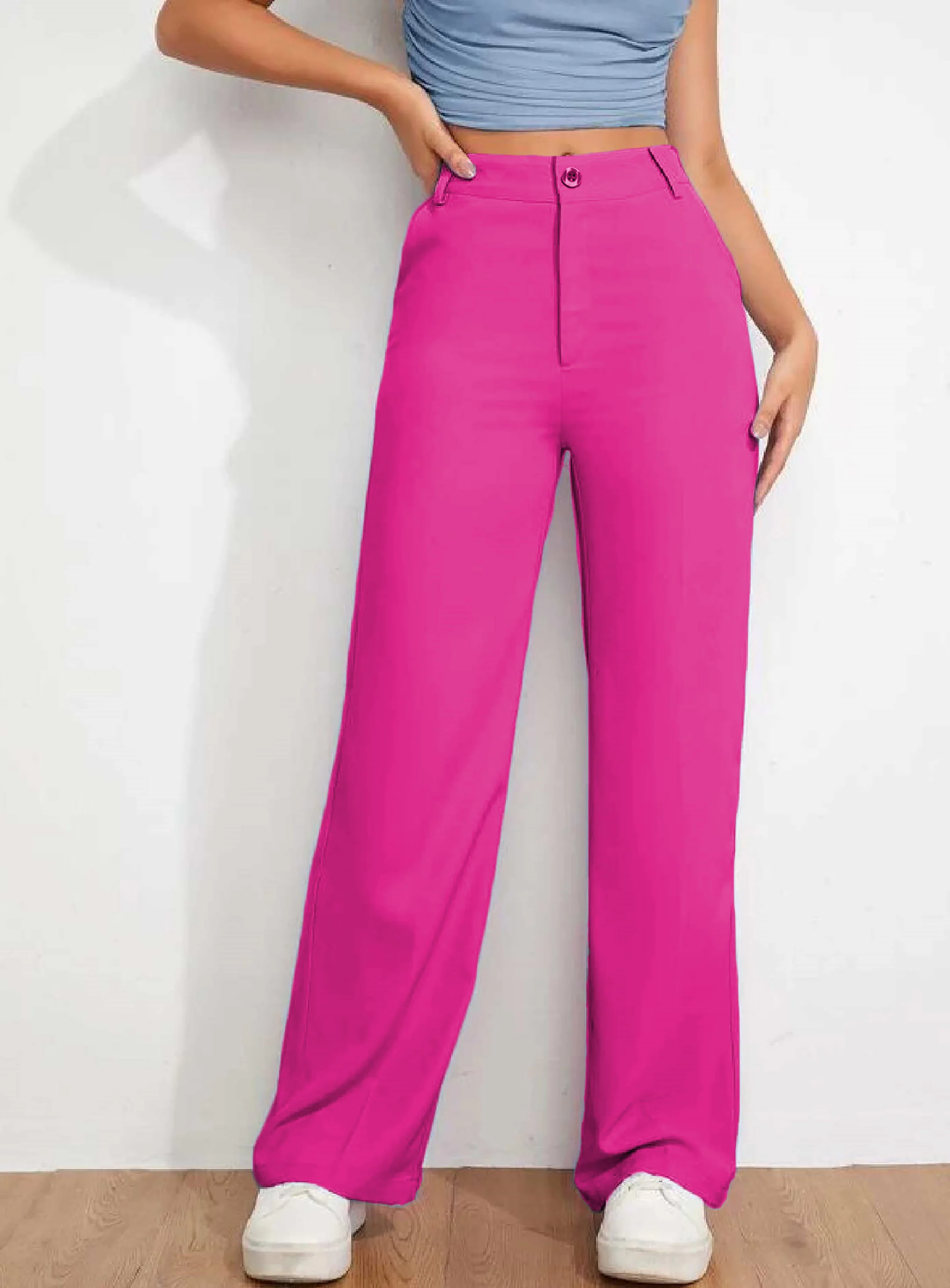 Everyday Straight leg High Waist Pants - Image 17