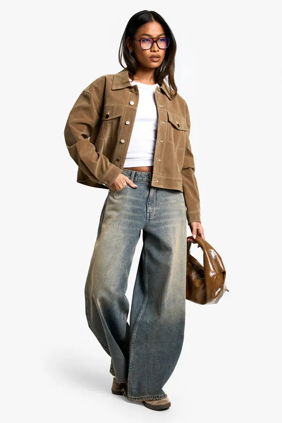 Fade Dusk Blue Wide Leg Jeans - Image 3