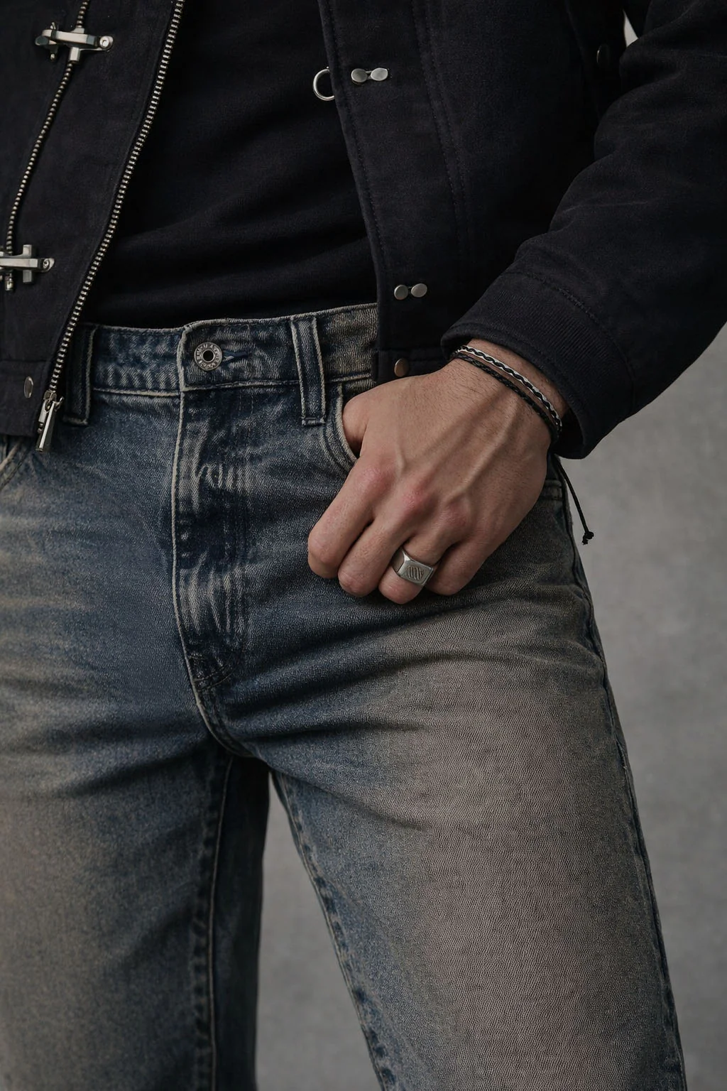 Fade To Blue Straight Fit Jeans - Image 2