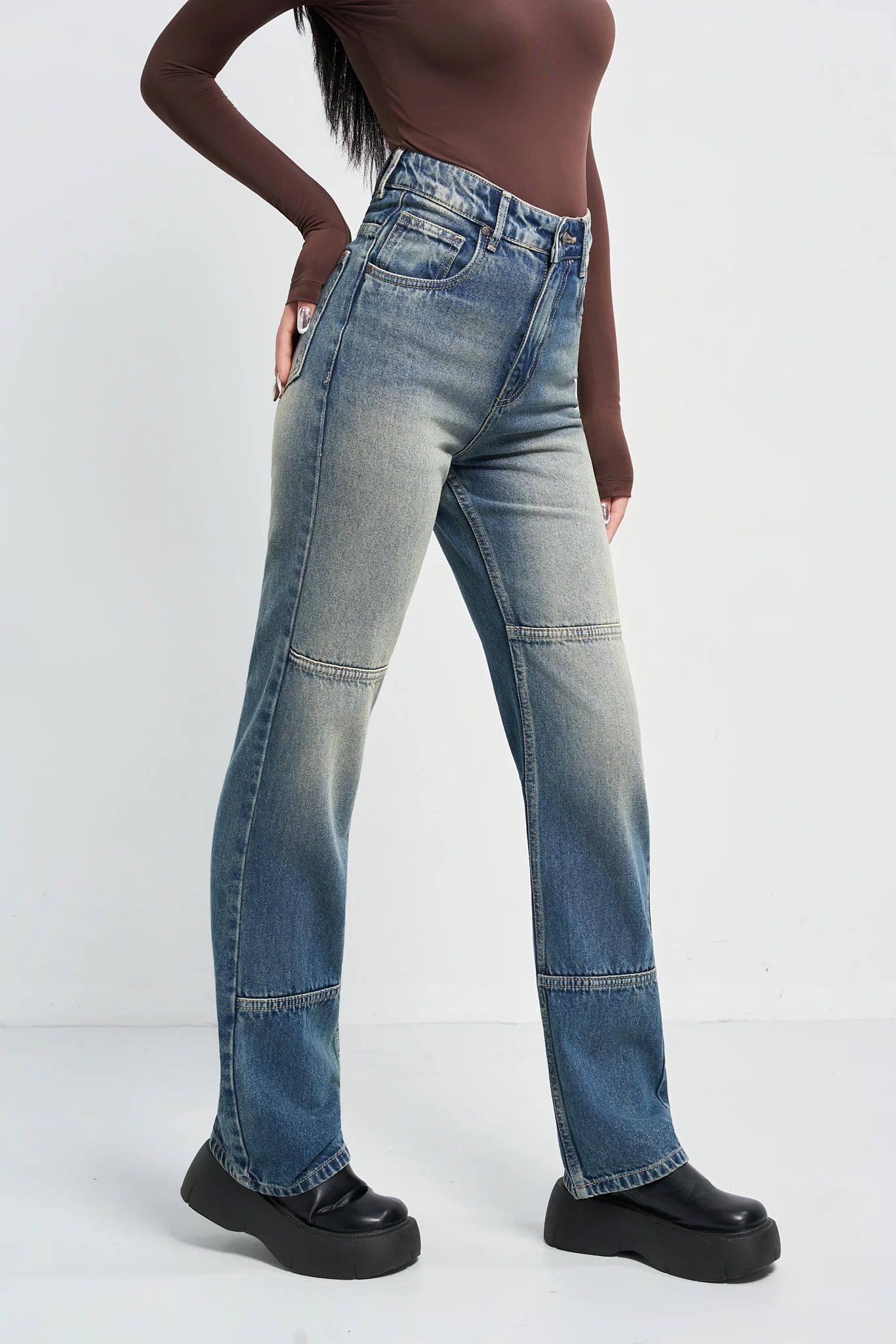 Fierce Flow Straight Fit Jeans - Image 3
