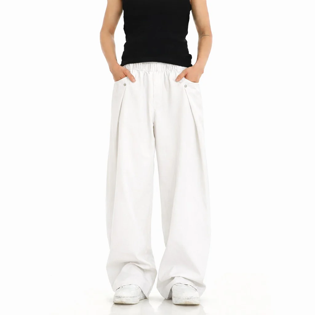 Finest Overlap Pleated Barrel Joggers - Image 11