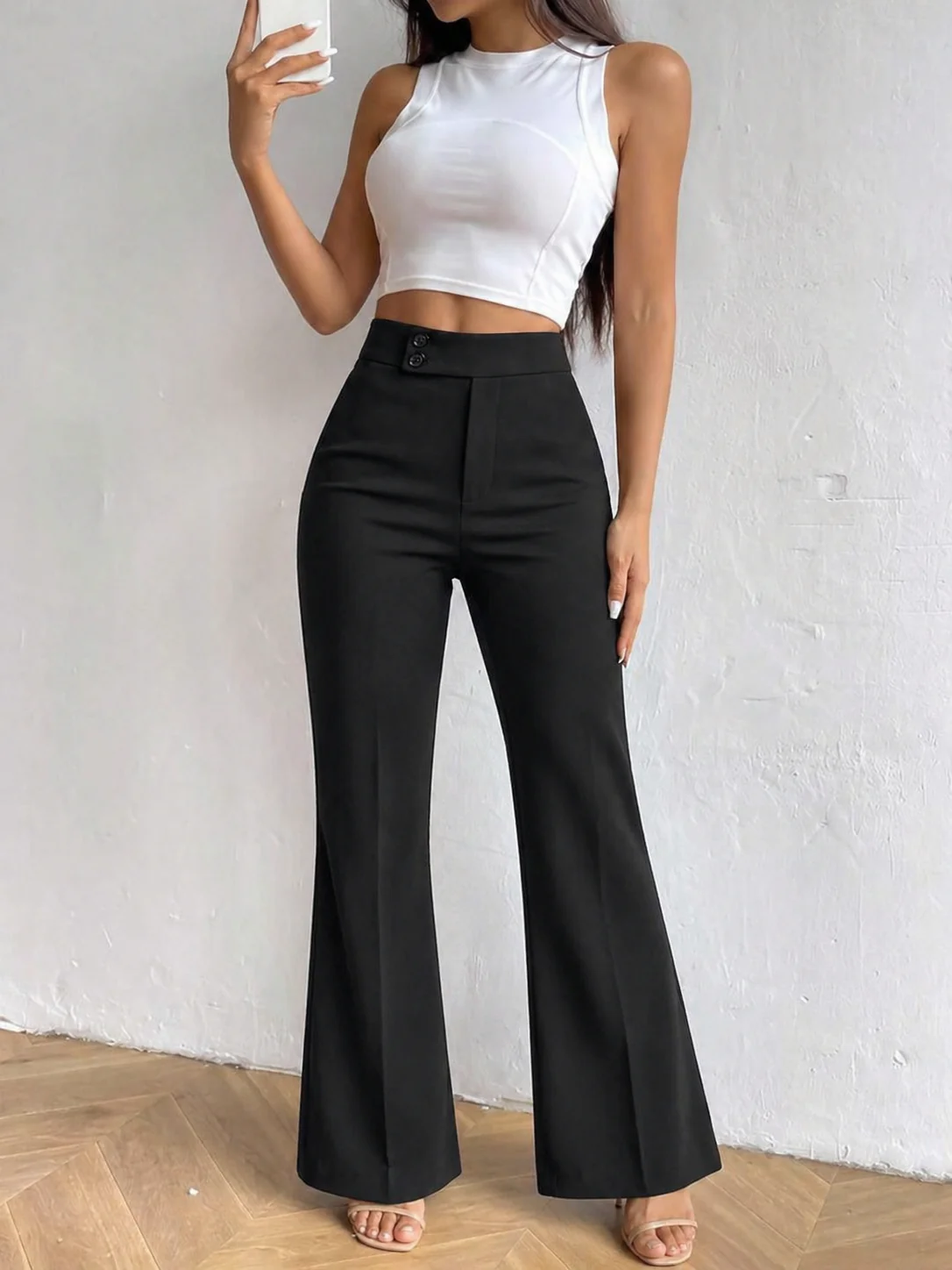 Flare Core High Waist Pants - Image 4