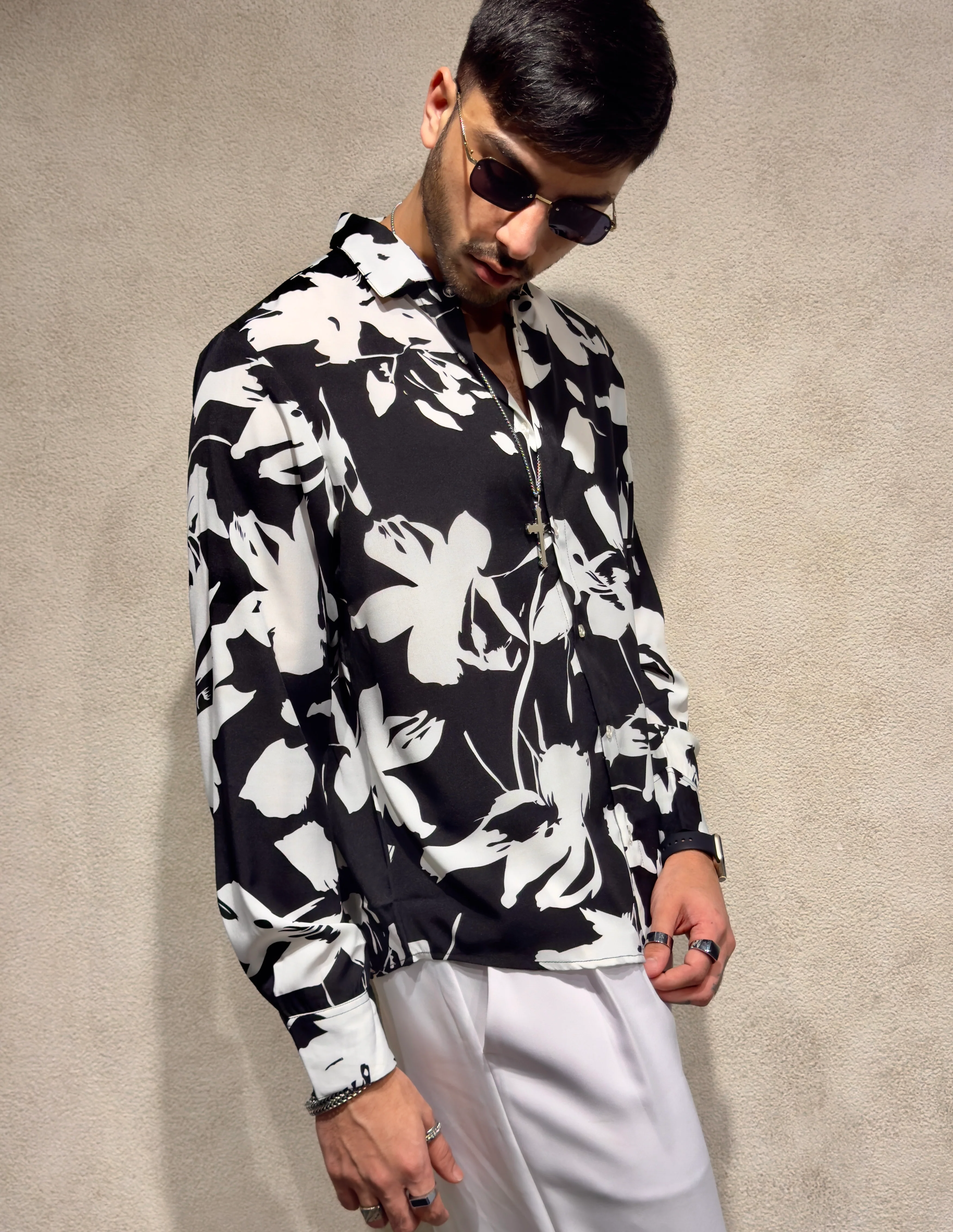 Floral Forest Core Print Full Sleeves Shirt - Image 3