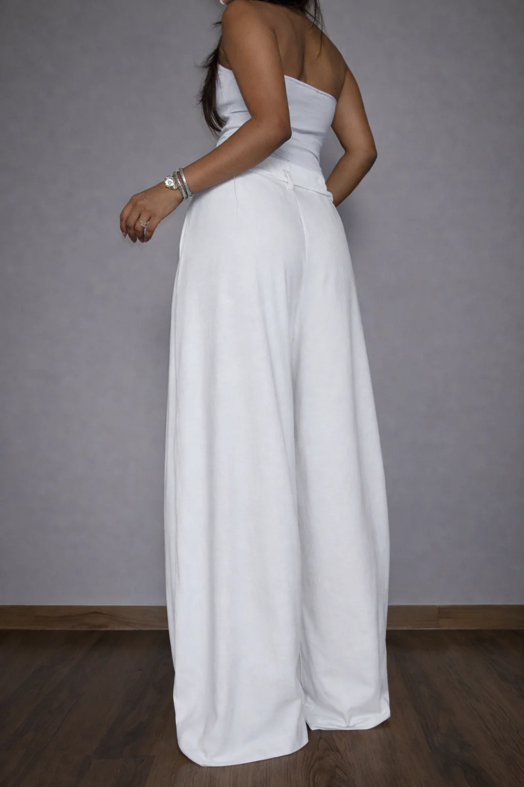 French Flow Pleated Wide Leg Pants - Image 23