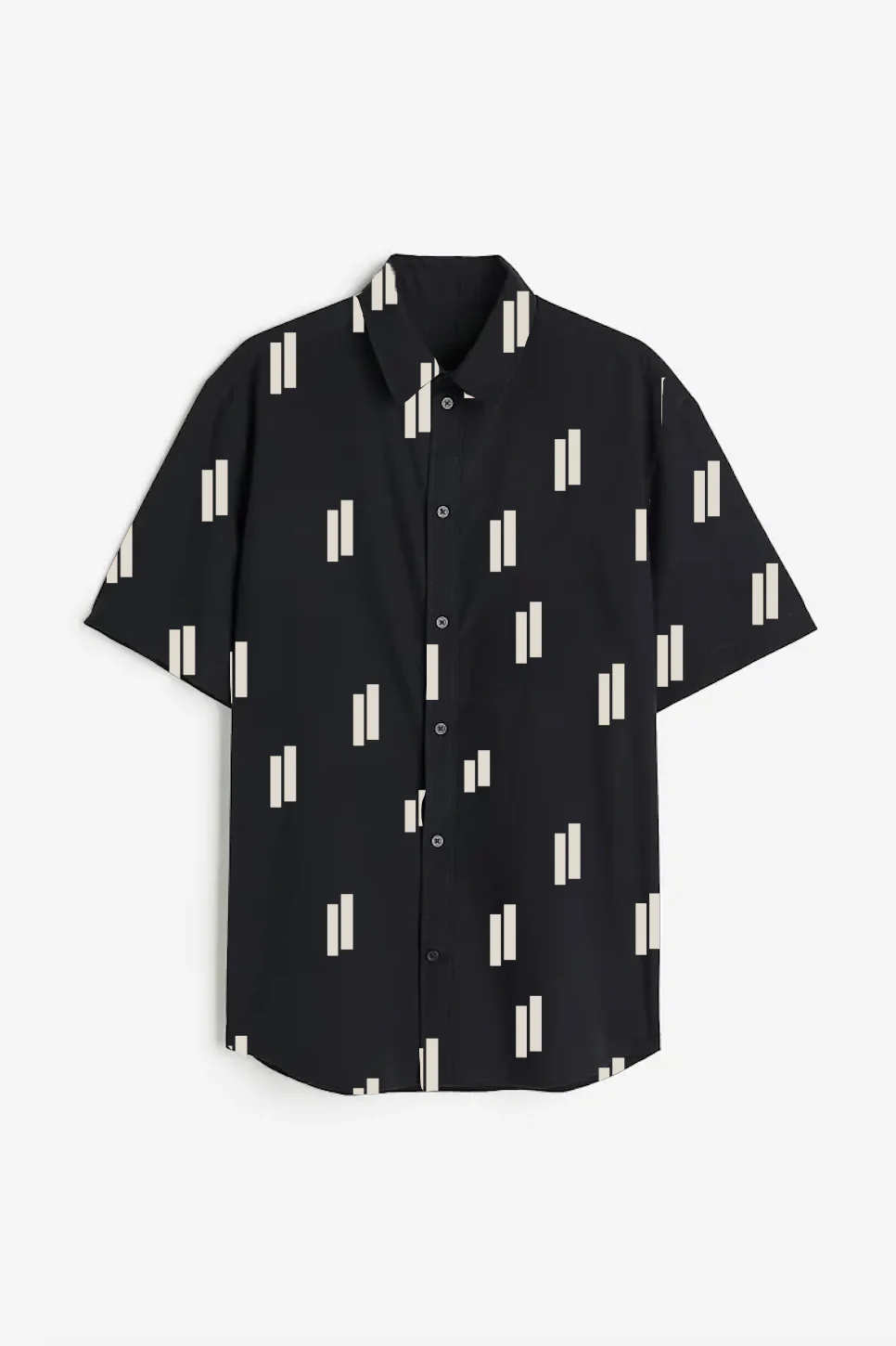Geometric print short sleeve shirt - Image 3