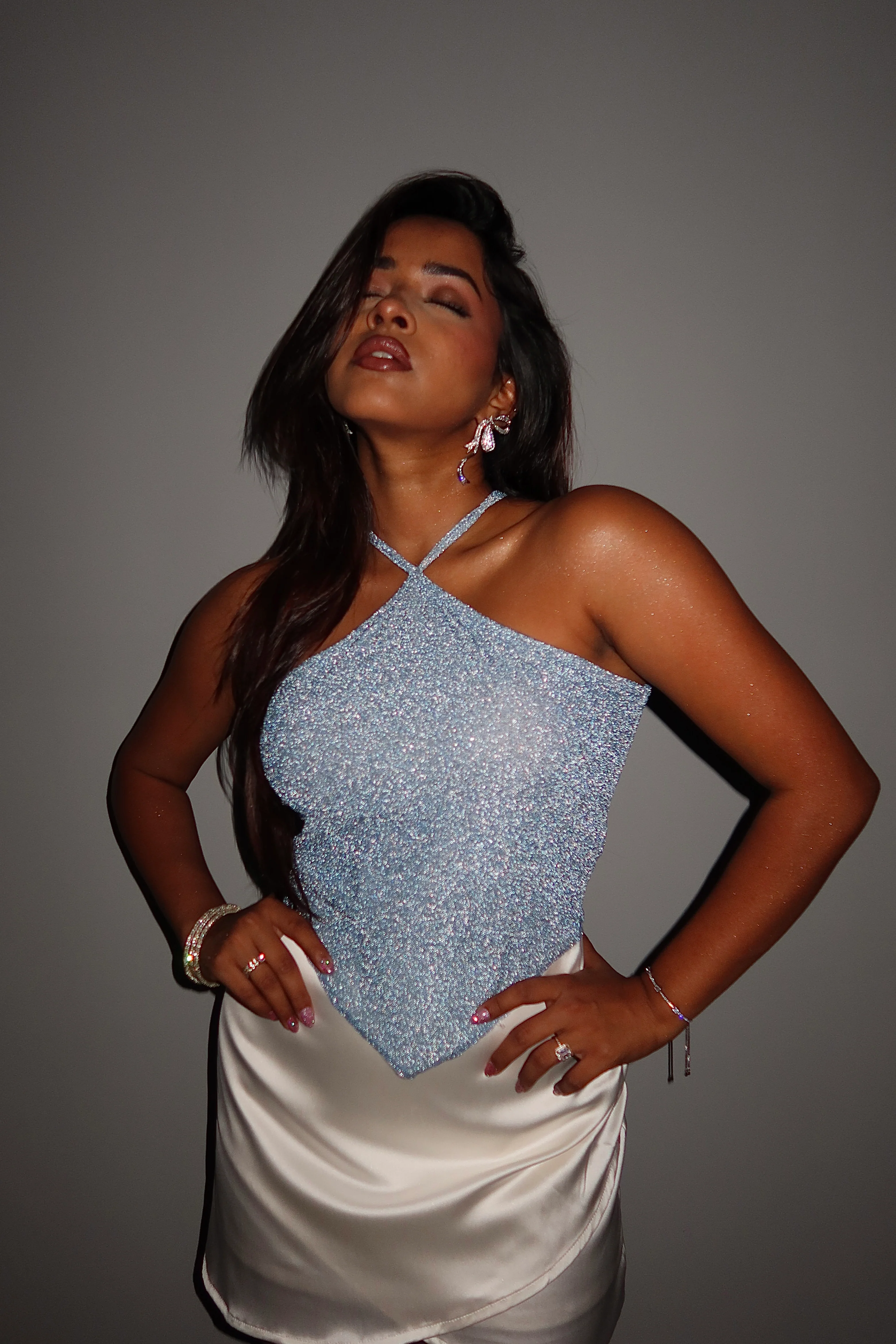 Glitter Frost Halter Top - Image 8
