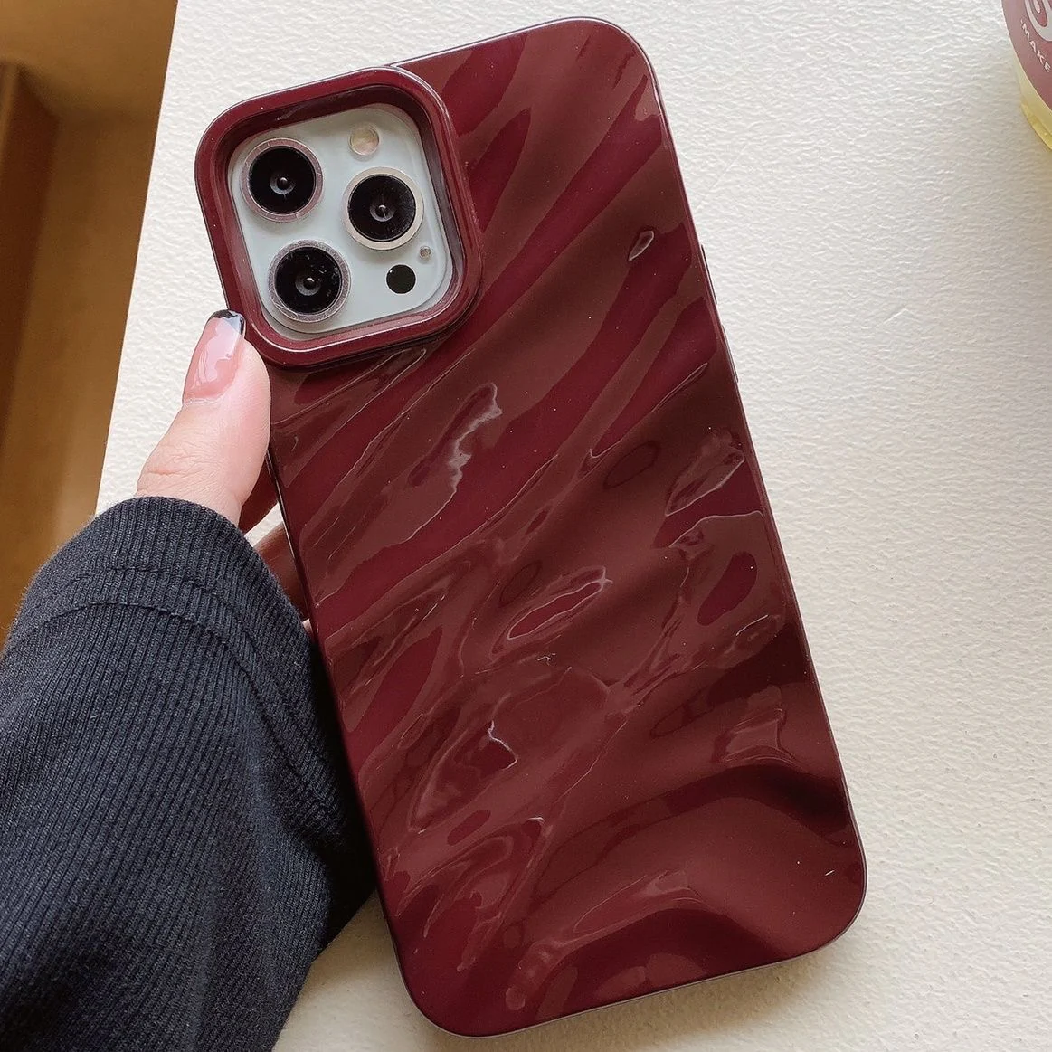 Glossy Luxe Texture Iphone Cover - Image 6